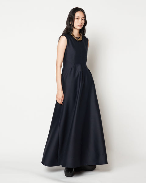 MAGGIE - WOOL SILK VOLUME DRESS