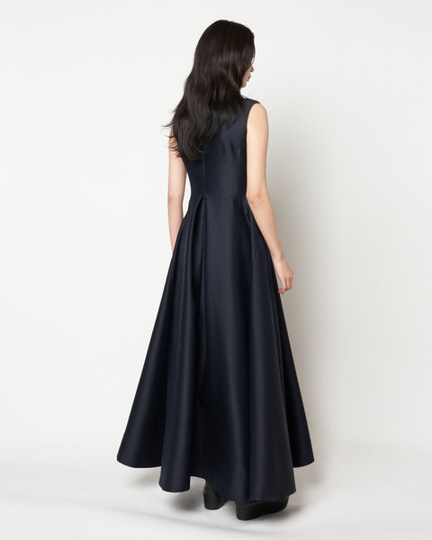 MAGGIE - WOOL SILK VOLUME DRESS