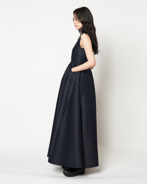 MAGGIE - WOOL SILK VOLUME DRESS