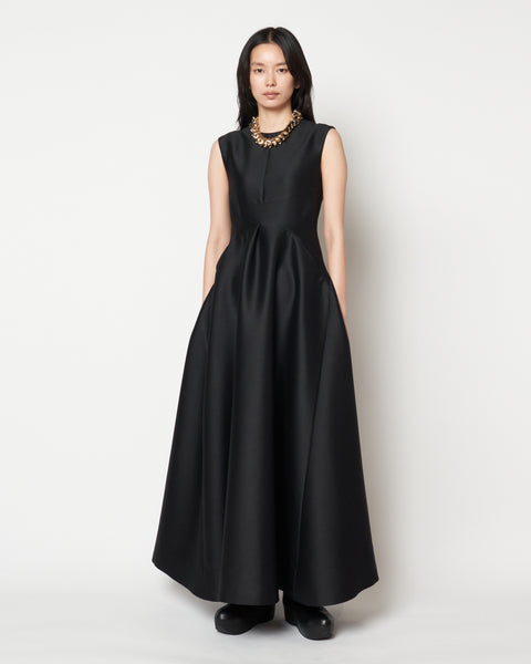 MAGGIE - WOOL SILK VOLUME DRESS