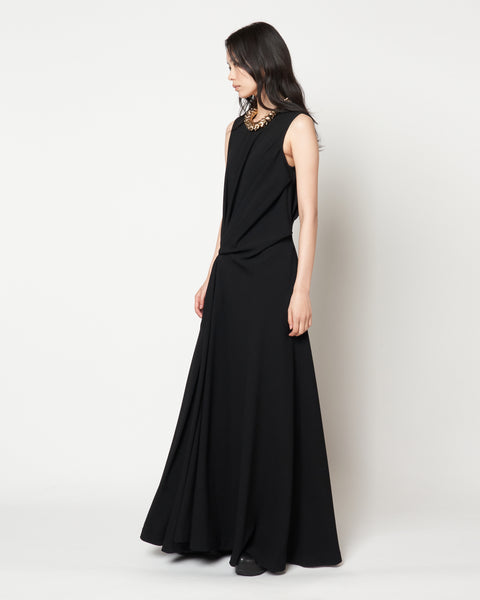 MANUELA - ACETATE DRAPED DRESS