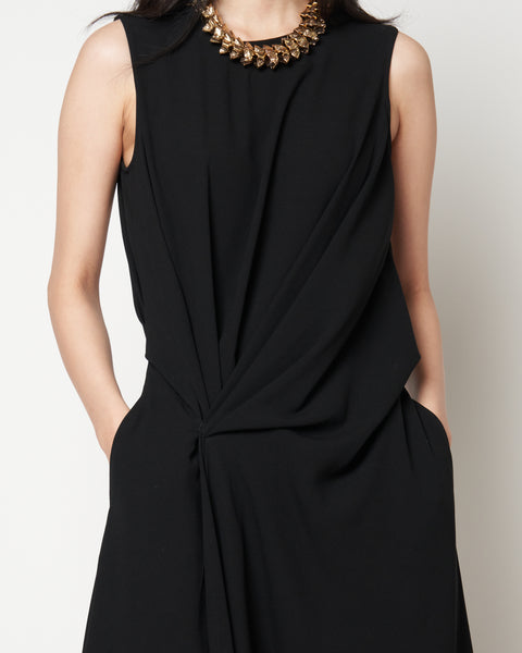 MANUELA - ACETATE DRAPED DRESS