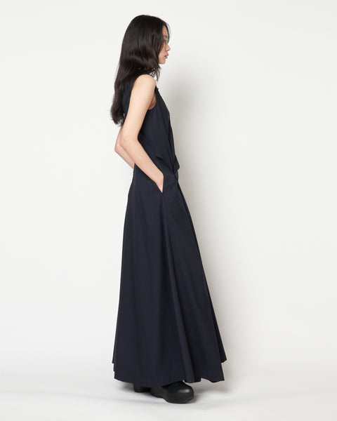 MANUELA - WOOL DRAPED DRESS