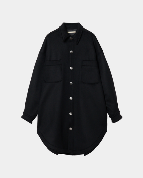 MARIA - WOOL OVERSIZE SHIRT JACKET