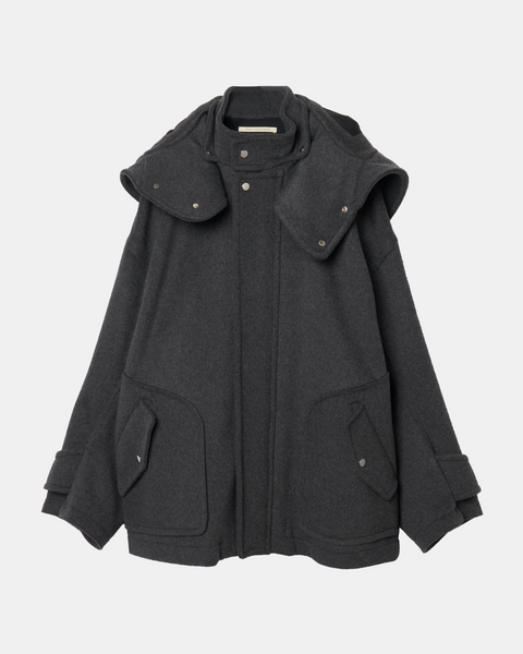 MARISA - HOODED WOOL PARKA