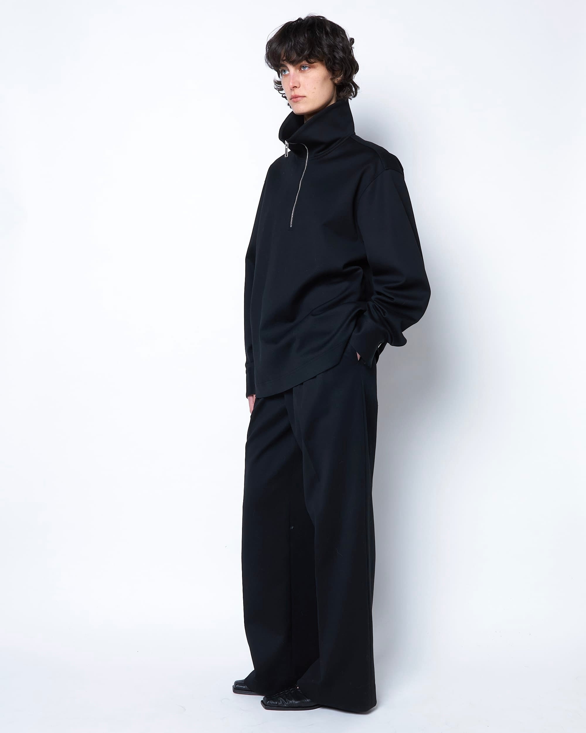 OVID - HALF ZIP COTTON PULLOVER