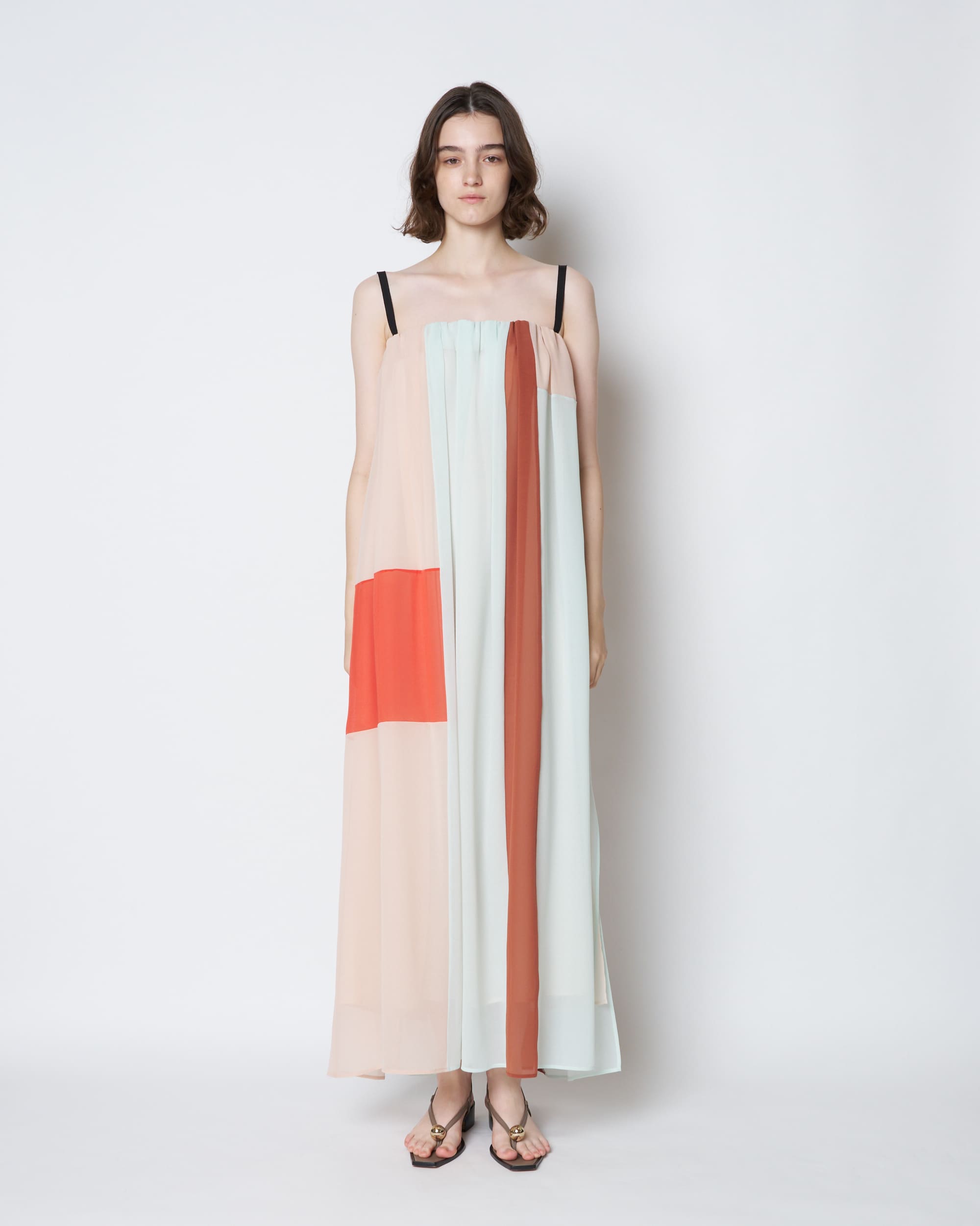【PRE ORDER】POMONA - COLOUR BLOCK DRESS