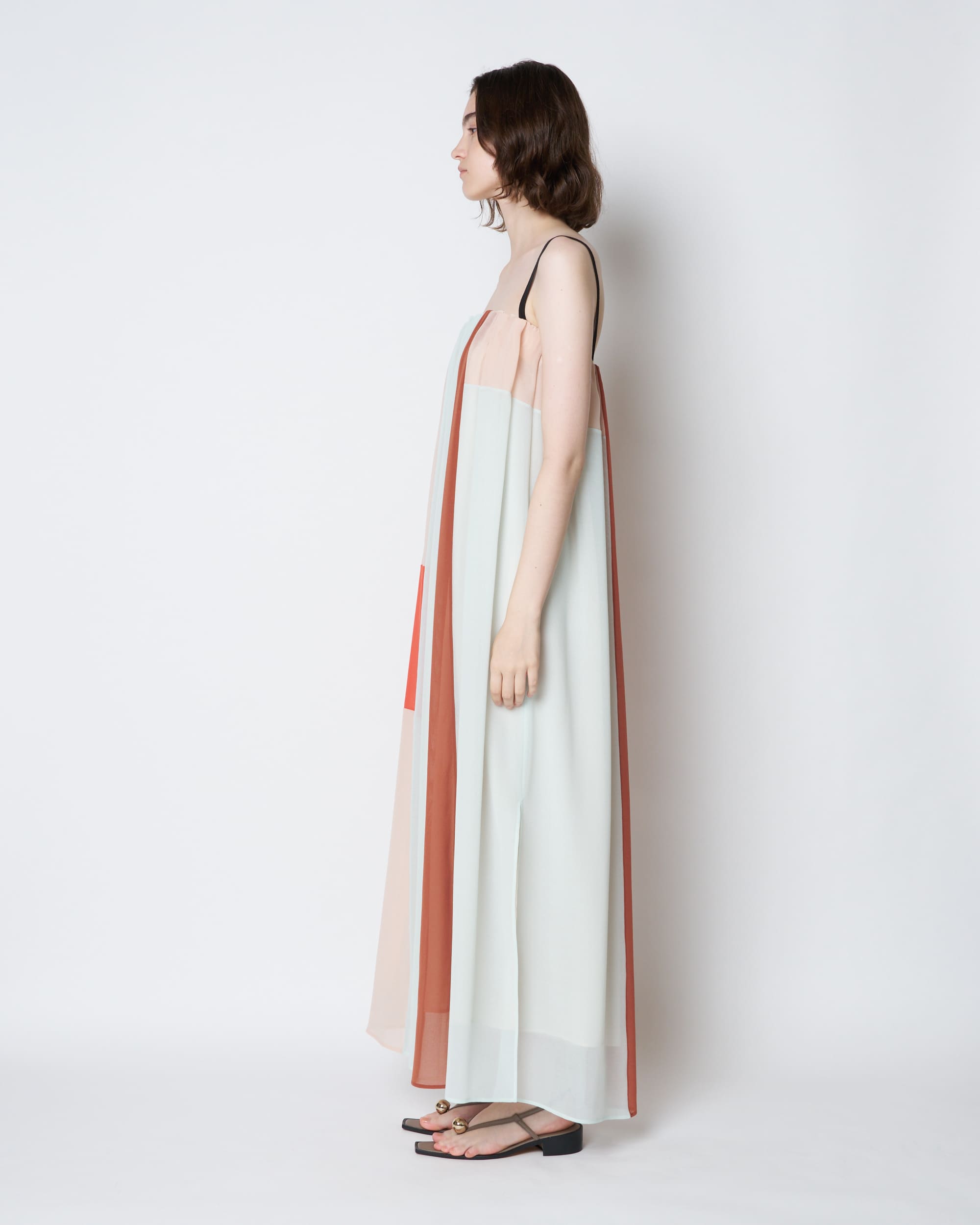 【PRE ORDER】POMONA - COLOUR BLOCK DRESS
