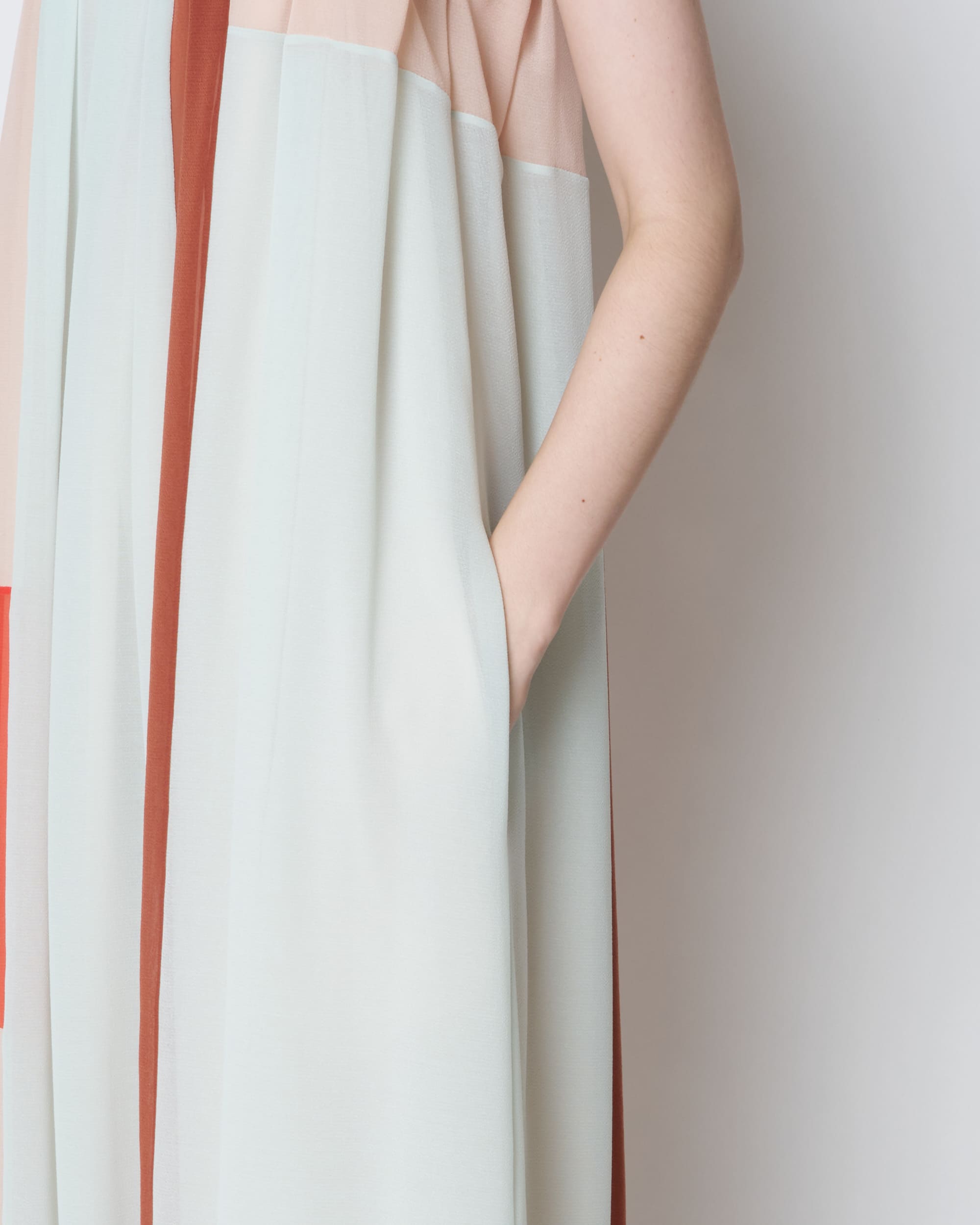 【PRE ORDER】POMONA - COLOUR BLOCK DRESS