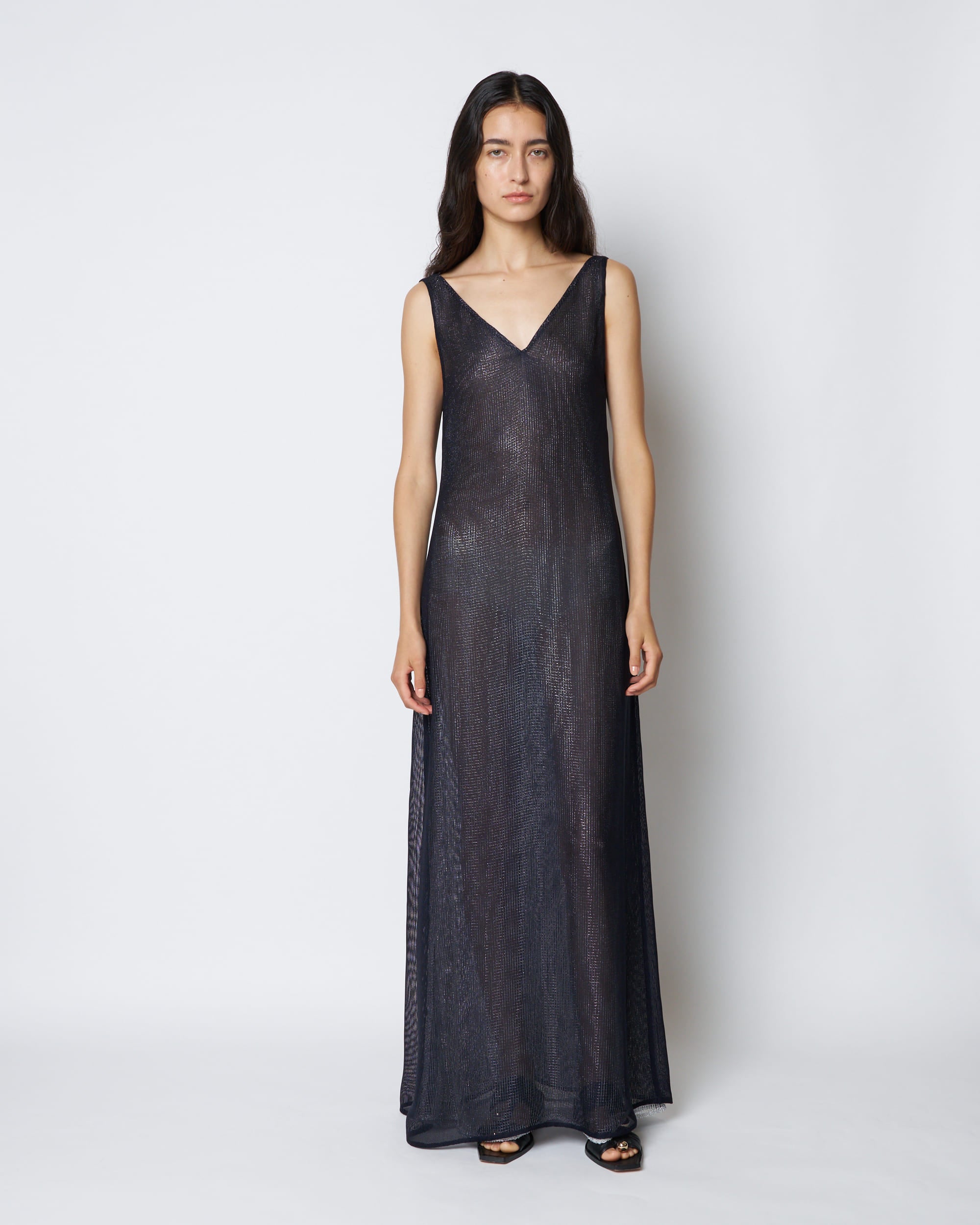 【PRE ORDER】PESCATORE - LAYERED SHIMMER DRESS