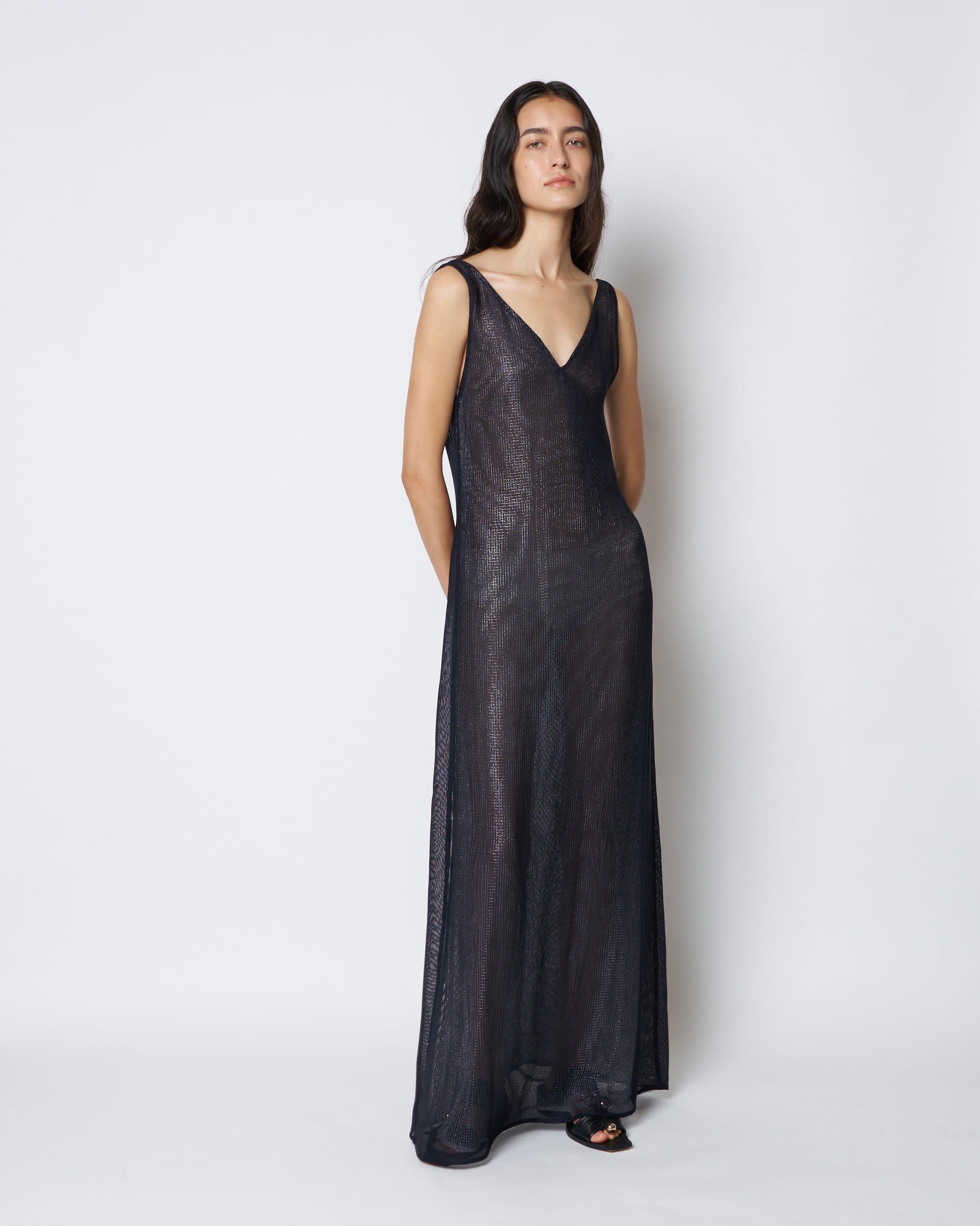 【PRE ORDER】PESCATORE - LAYERED SHIMMER DRESS