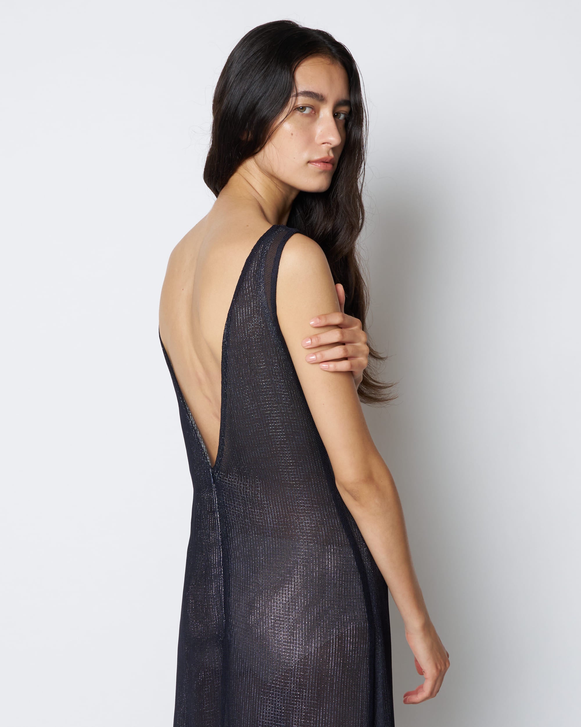 【PRE ORDER】PESCATORE - LAYERED SHIMMER DRESS