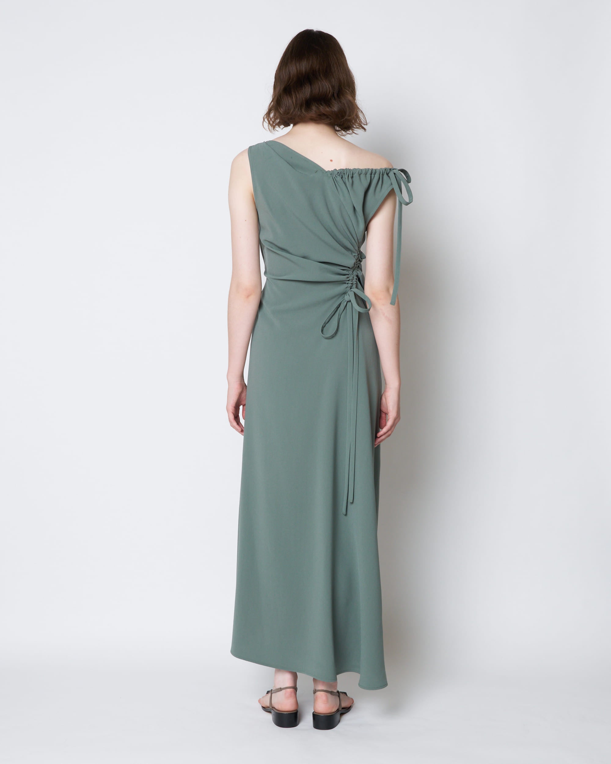 【PRE ORDER】PENELOPE - ASYMMETRIC CUT-OUT JERSEY DRESS