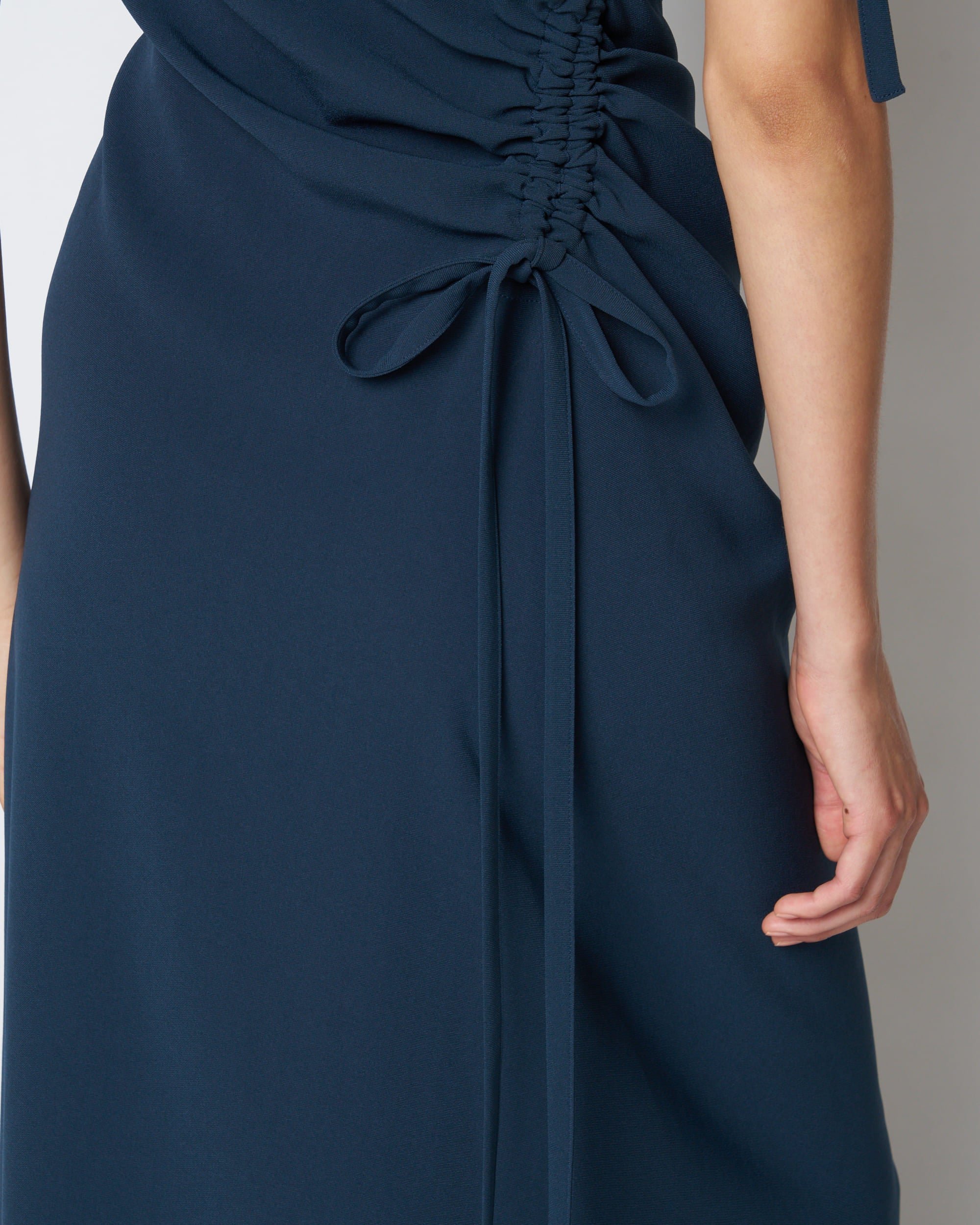 【PRE ORDER】PENELOPE - ASYMMETRIC CUT-OUT JERSEY DRESS