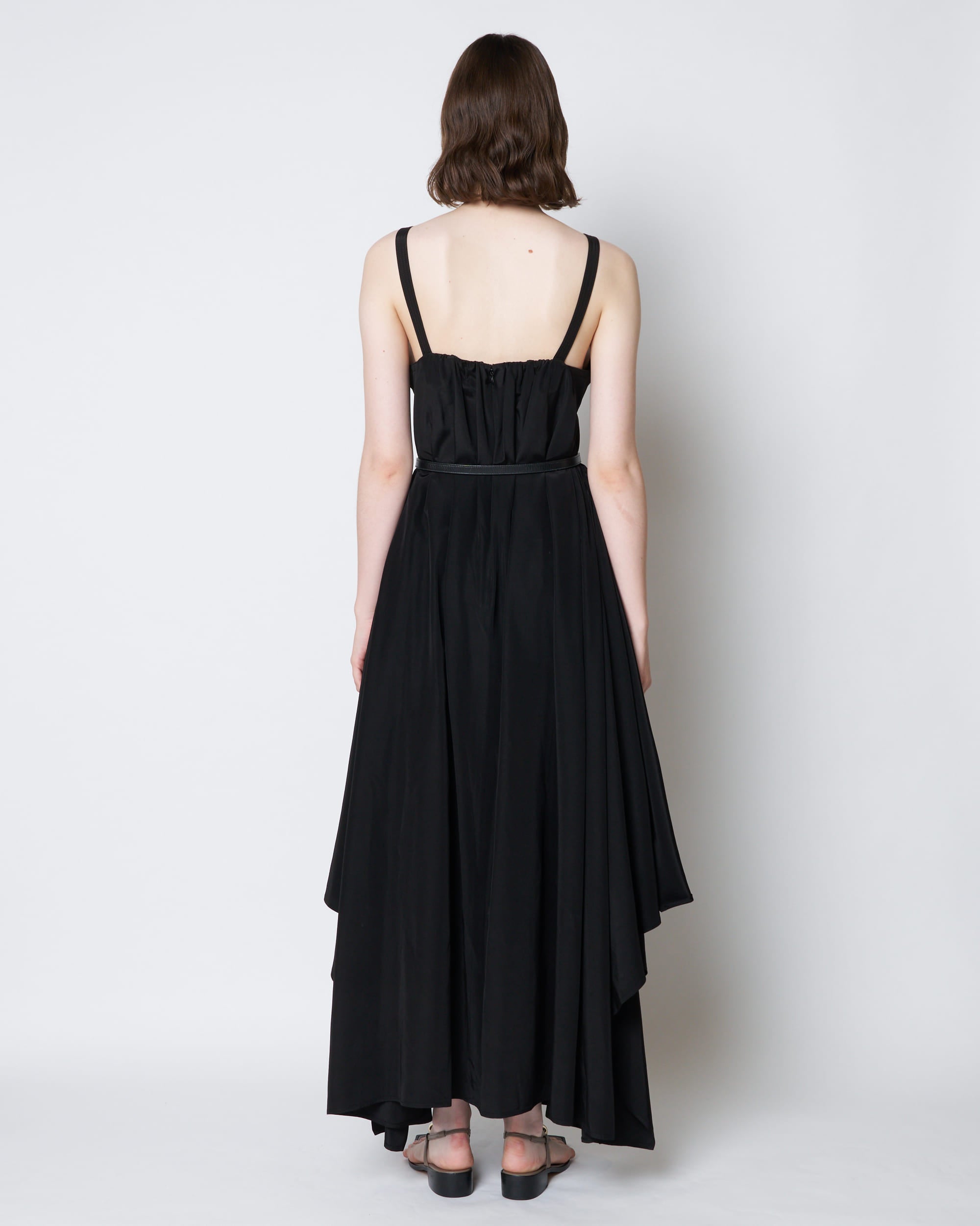 【PRE ORDER】PATRICIA - EMPIRE GATHER ACETATE DRESS