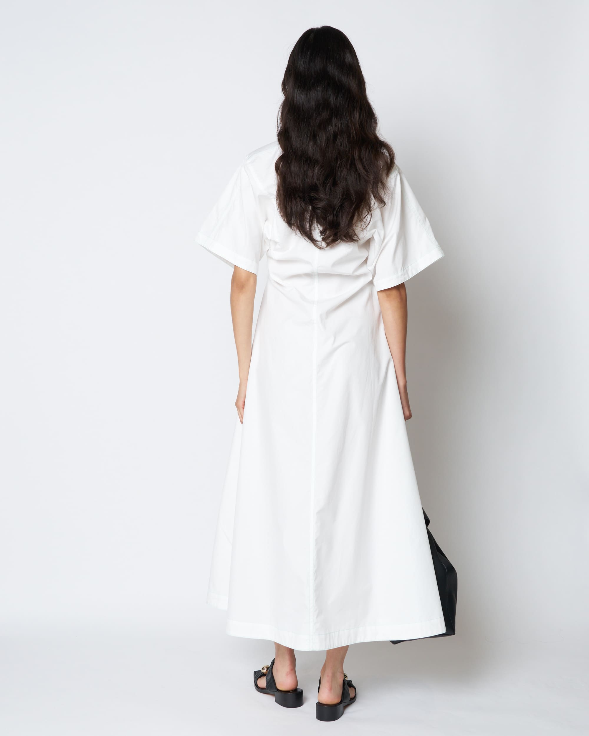 【PRE ORDER】POSY - STRUCTURED COTTON SHIRT DRESS