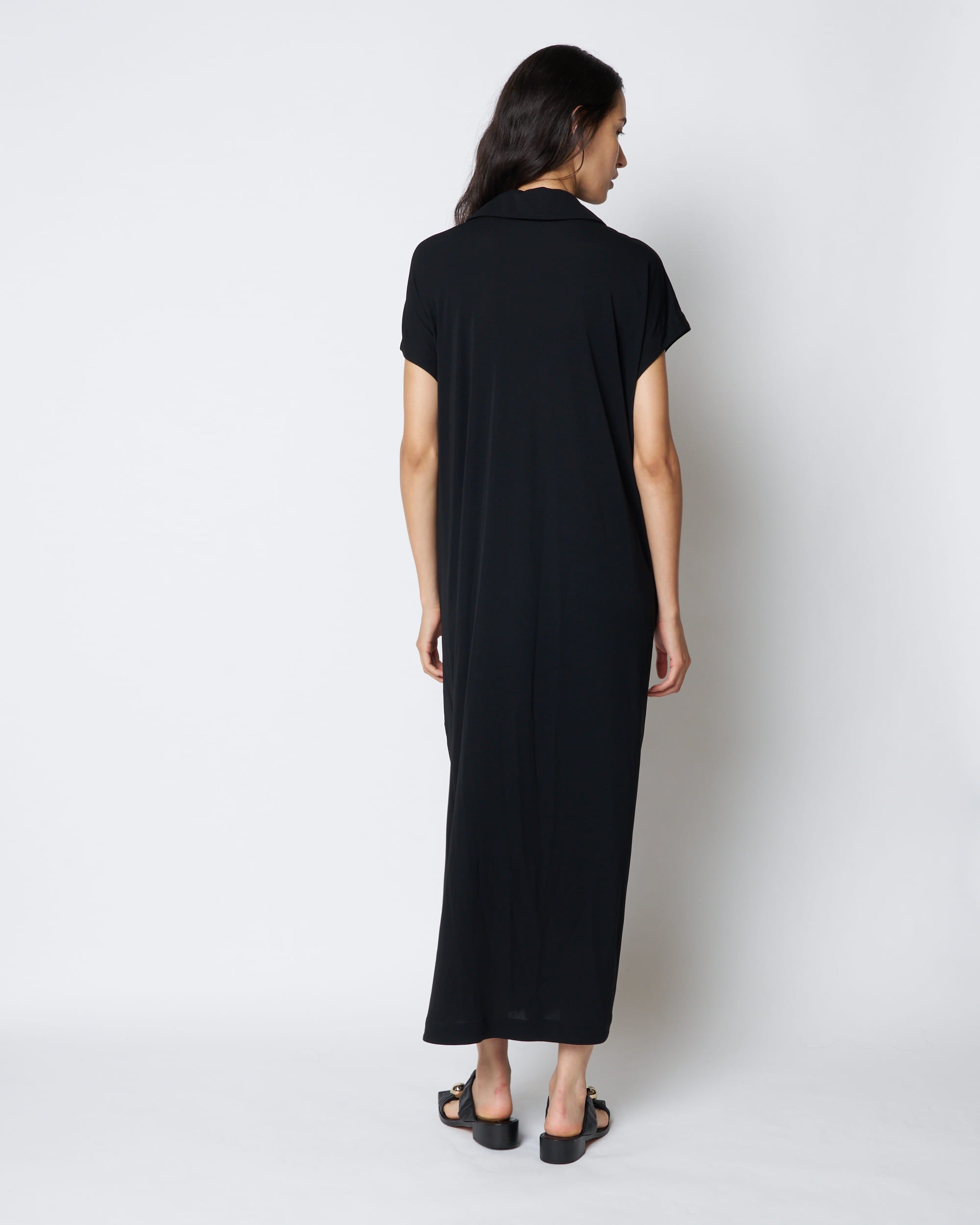【PRE ORDER】PAVINA - BUCKLE DRAPE DRESS