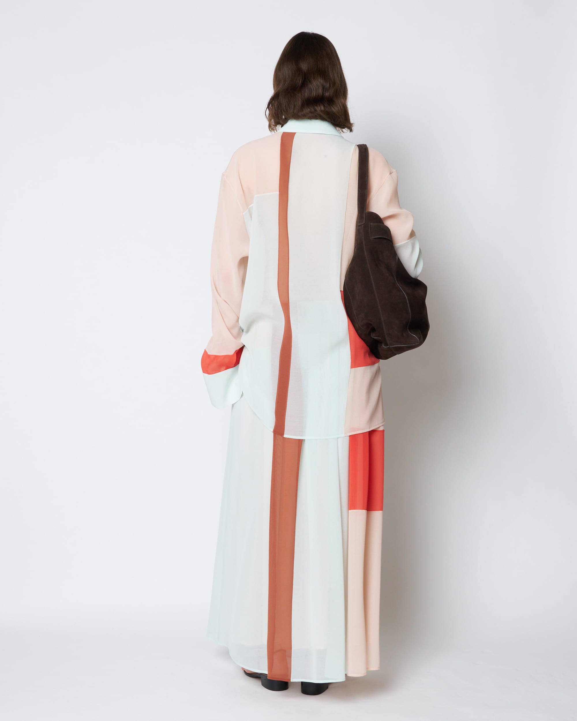【PRE ORDER】PINE - COLOUR BLOCK SKIRT