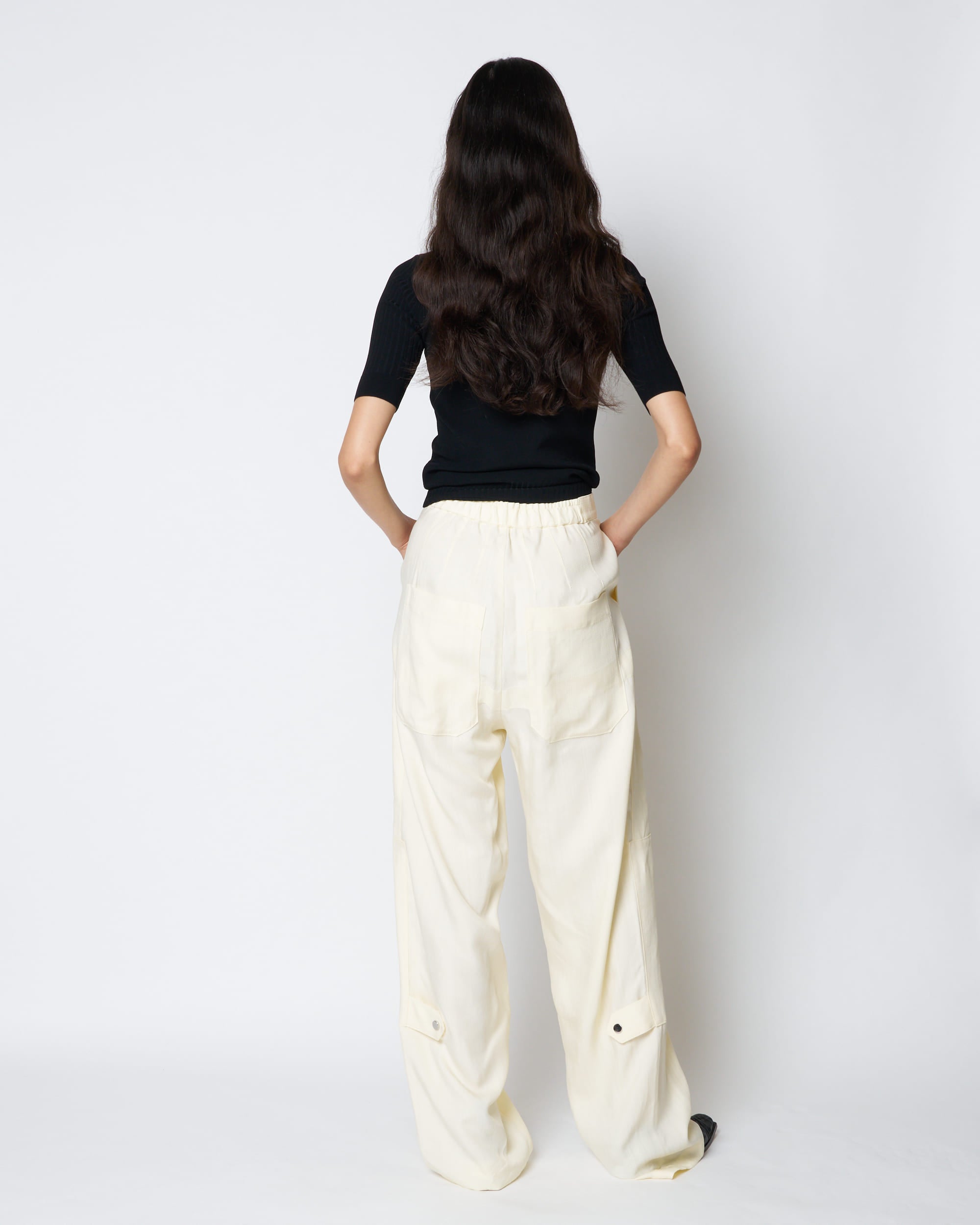 【PRE ORDER】PERONI - VISCOSE CARGO PANTS