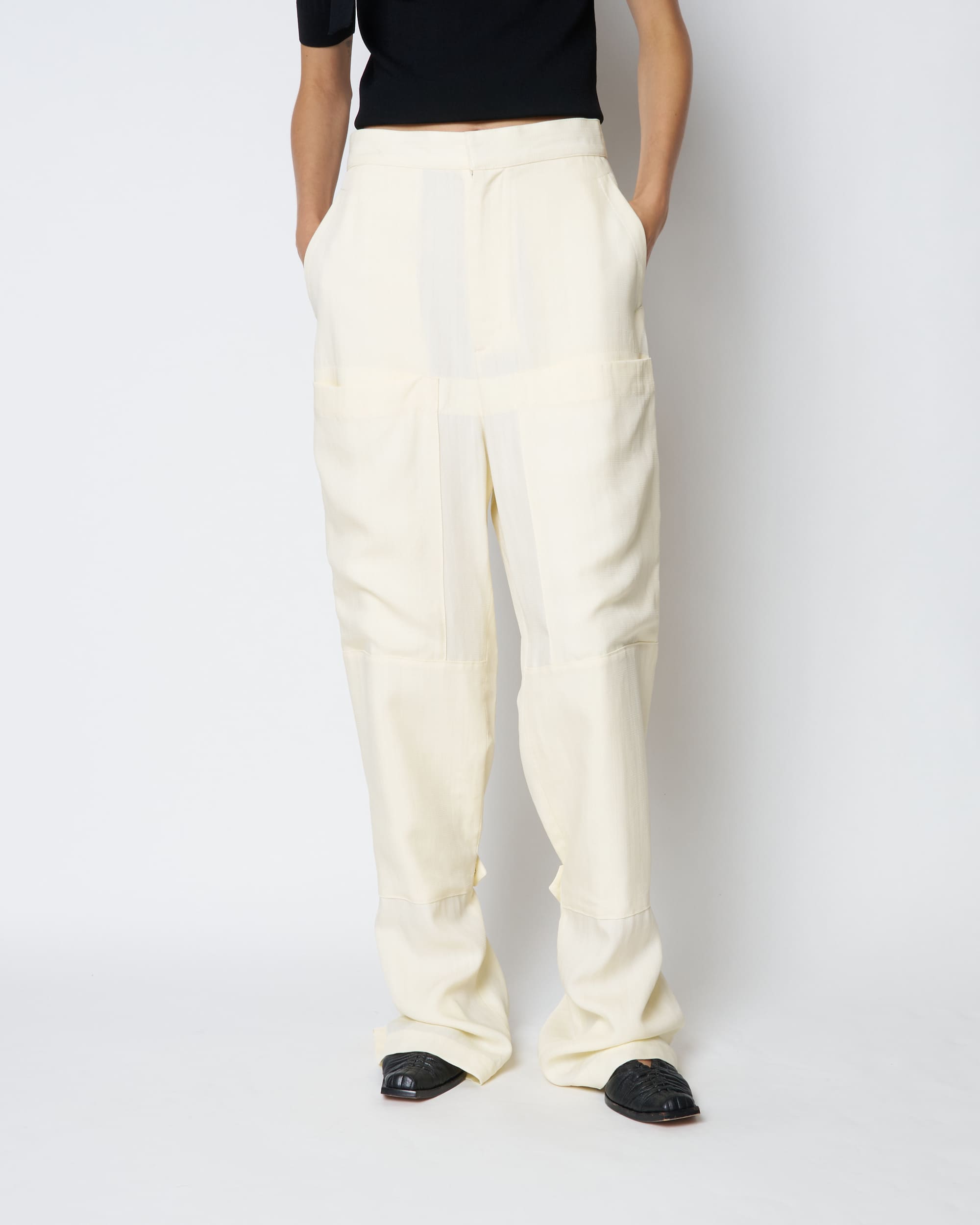 【PRE ORDER】PERONI - VISCOSE CARGO PANTS