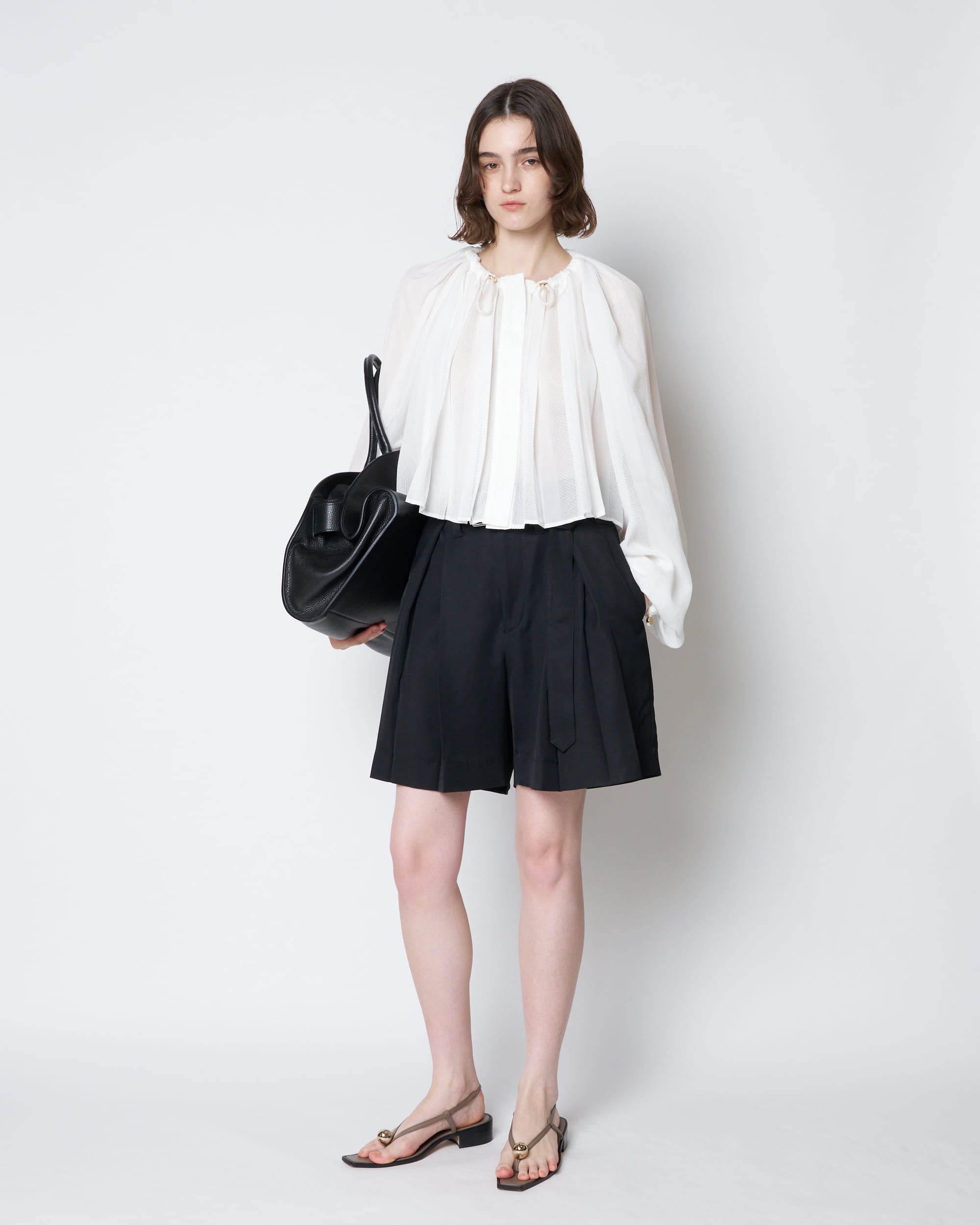 【PRE ORDER】PESTO - GATHERED DRAPE SUMMER JACKET
