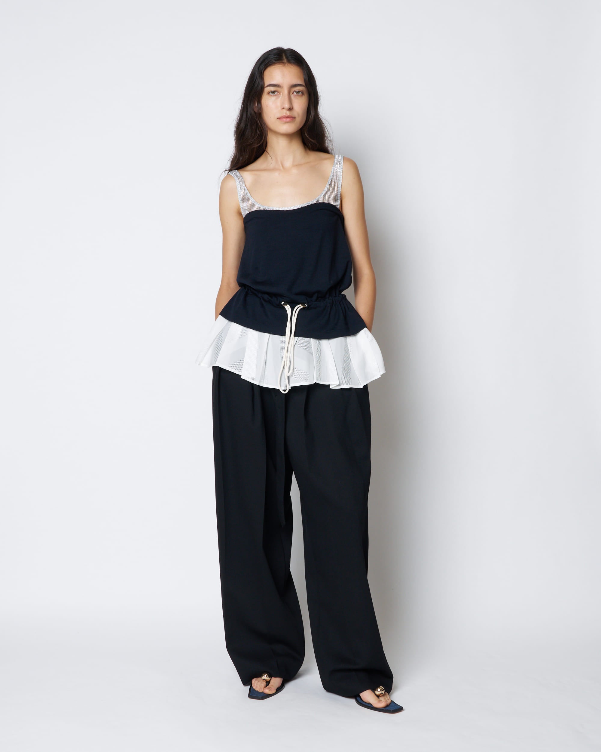 【PRE ORDER】PALMIRA - LAYERED PEPLUM TOP
