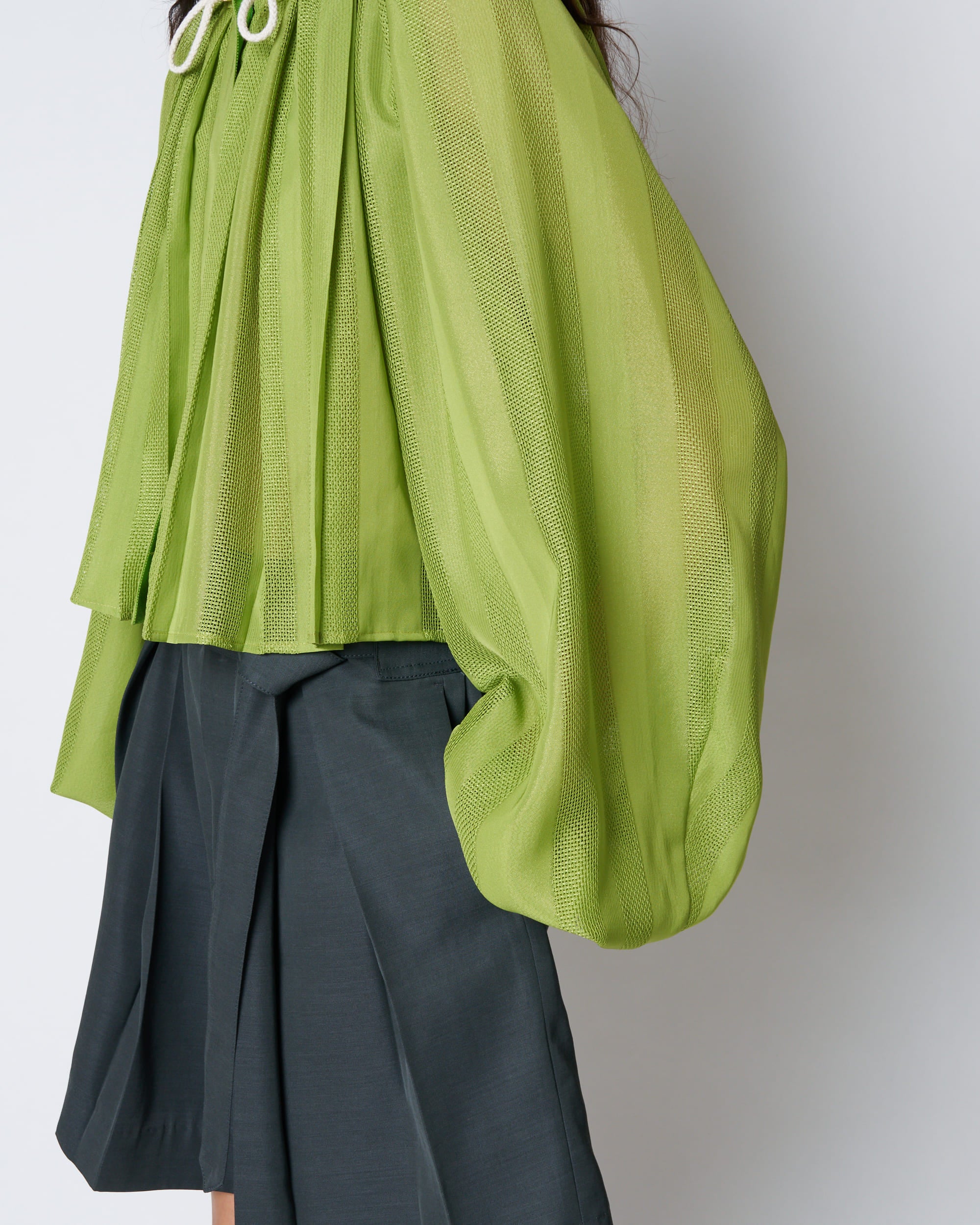【PRE ORDER】PESTO - GATHERED DRAPE SUMMER JACKET