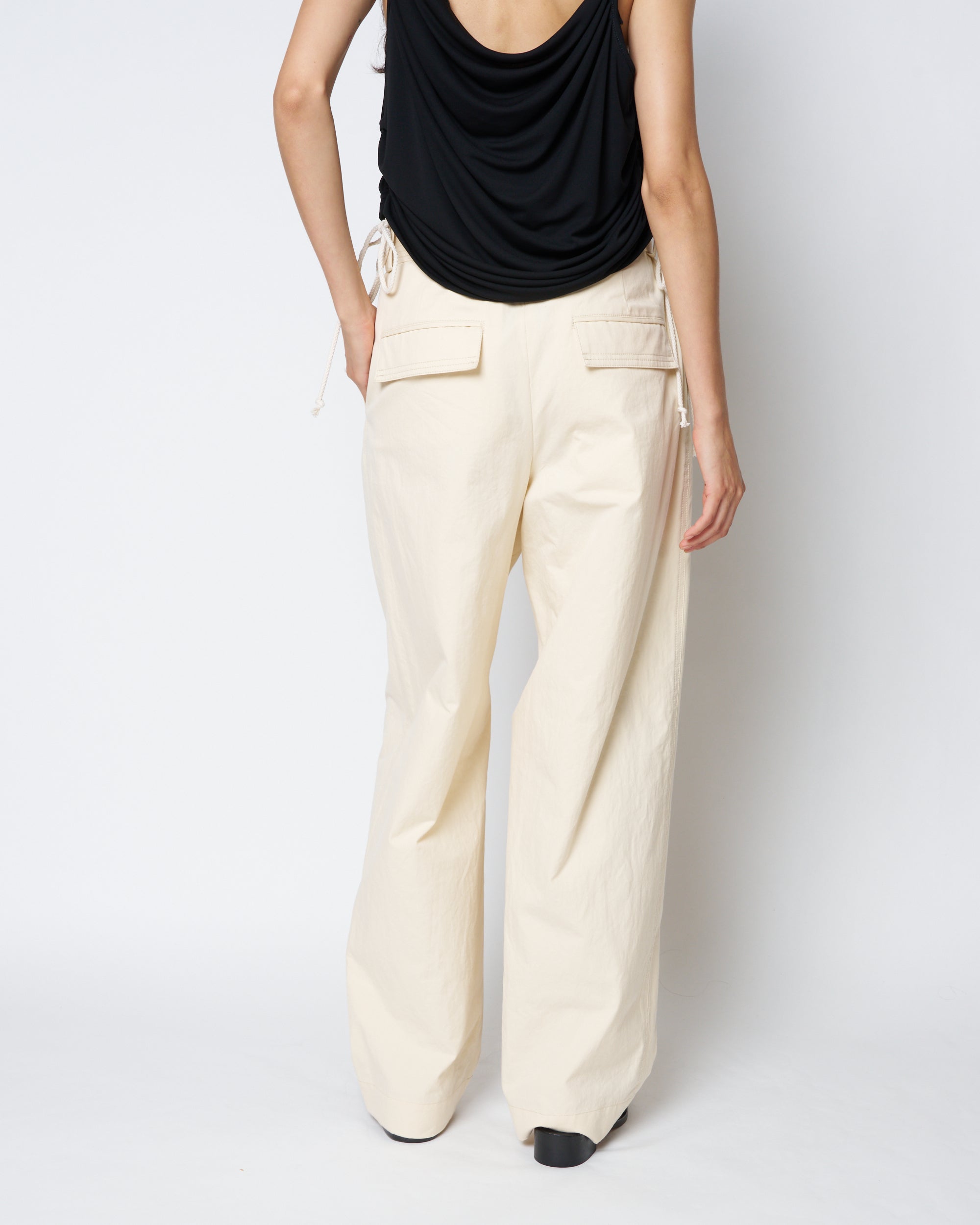 【PRE ORDER】PAT - COTTON BELTED PANTS