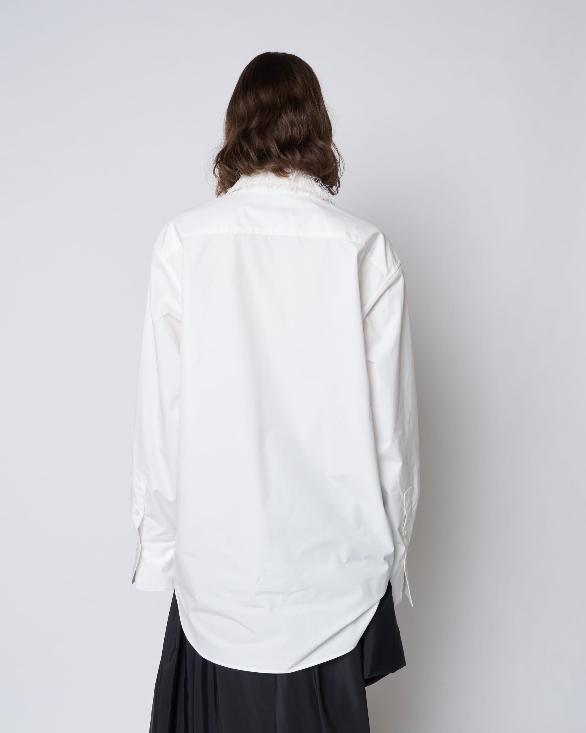 【PRE ORDER】NAVIA - REMOVABLE COLLAR COTTON SHIRT