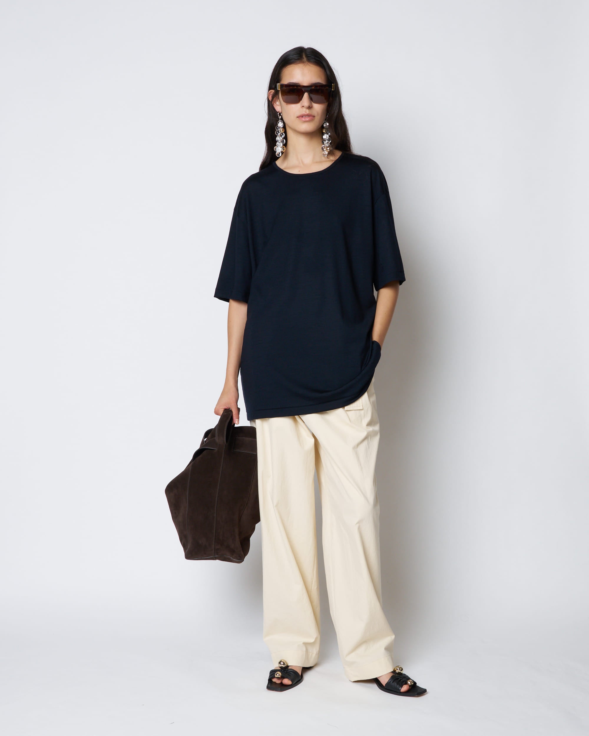 【PRE ORDER】JUNEVE - LOOSE FIT HM LOGO T-SHIRT
