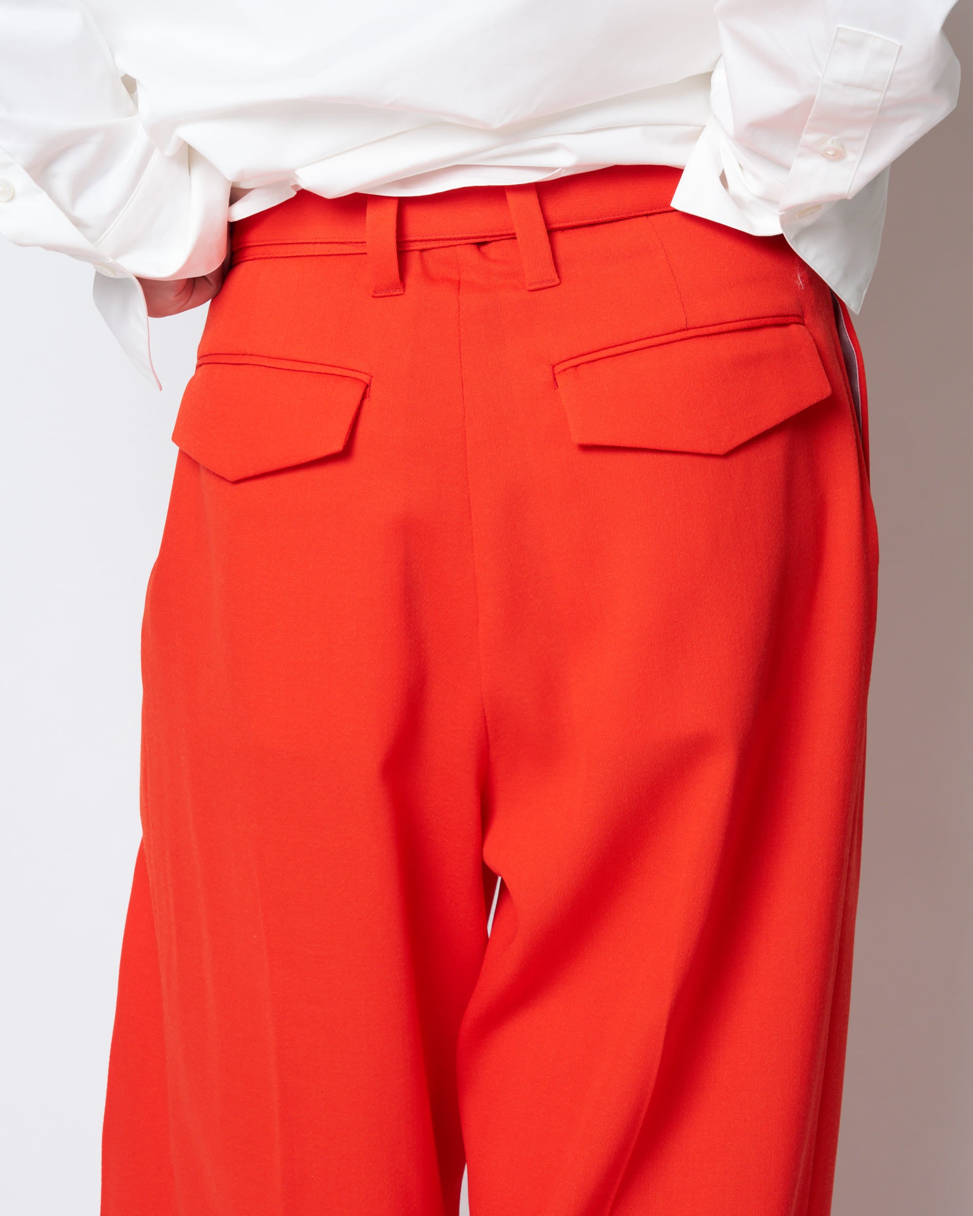 【PRE ORDER】ODETTE - SUMMER WOOL BELTED PANTS