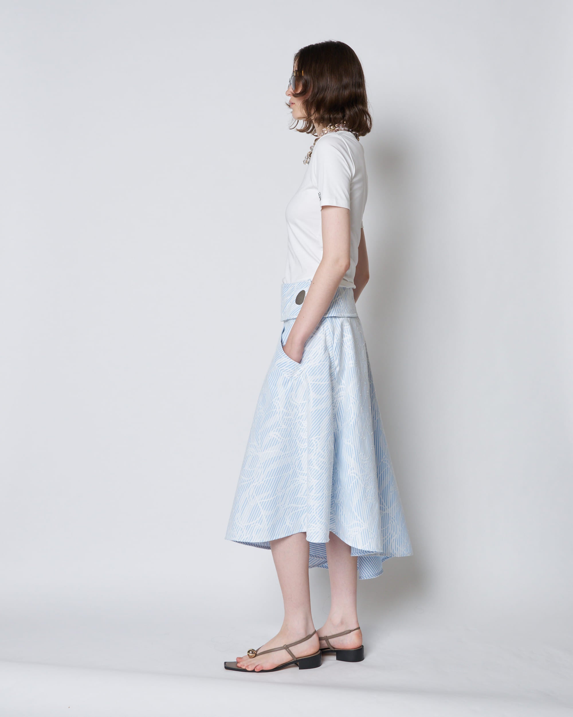【PRE ORDER】CIAO PICCOLA - FITTED EMBROIDERED T-SHIRT
