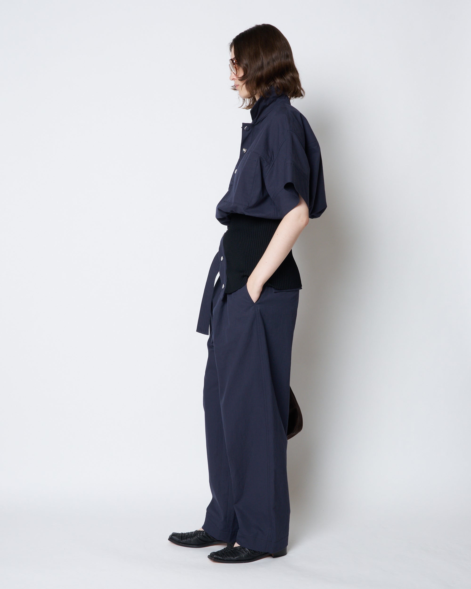 【PRE ORDER】PAT - COTTON BELTED PANTS