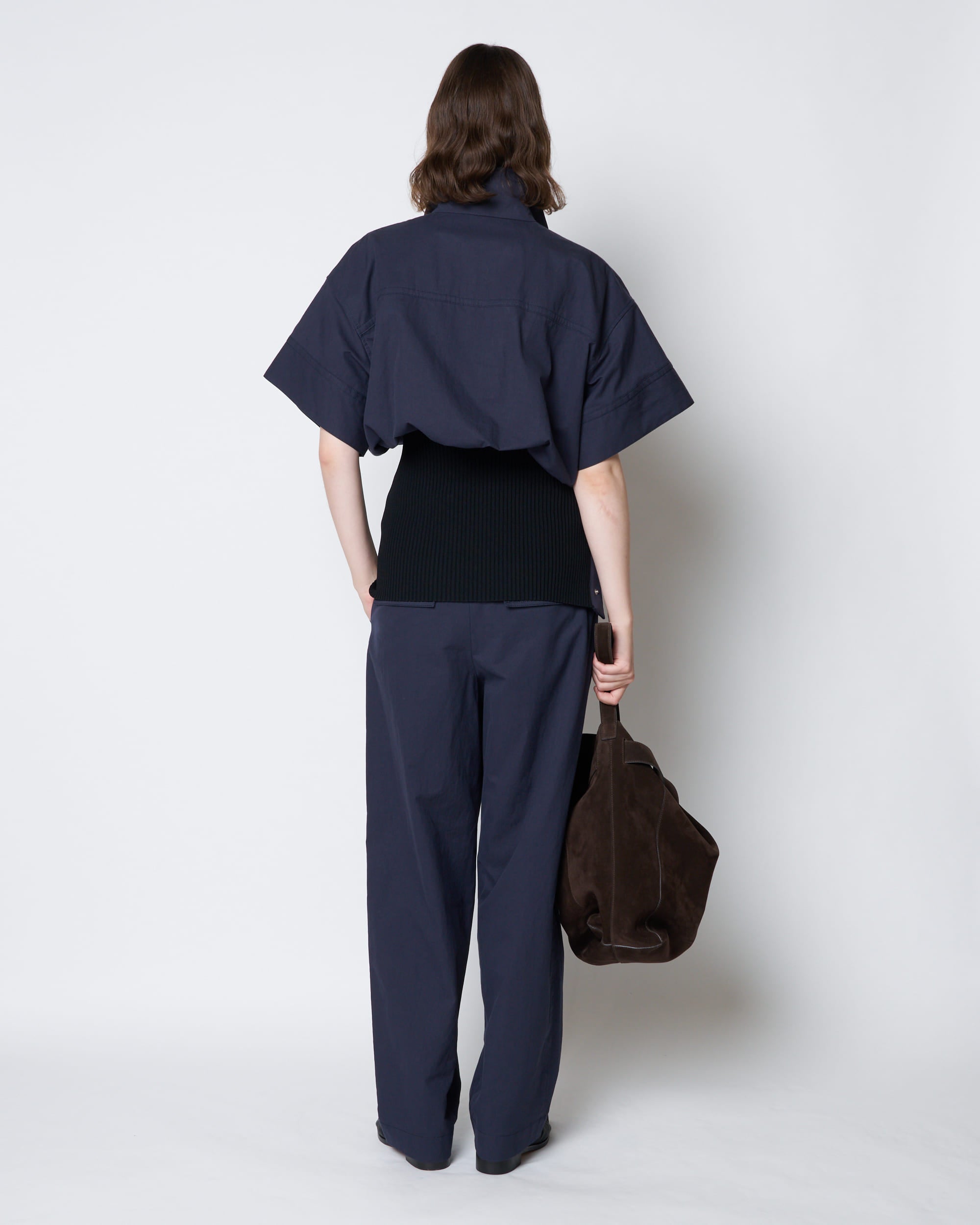 【PRE ORDER】PORTIA - RIB PANEL UTILITY SHIRT