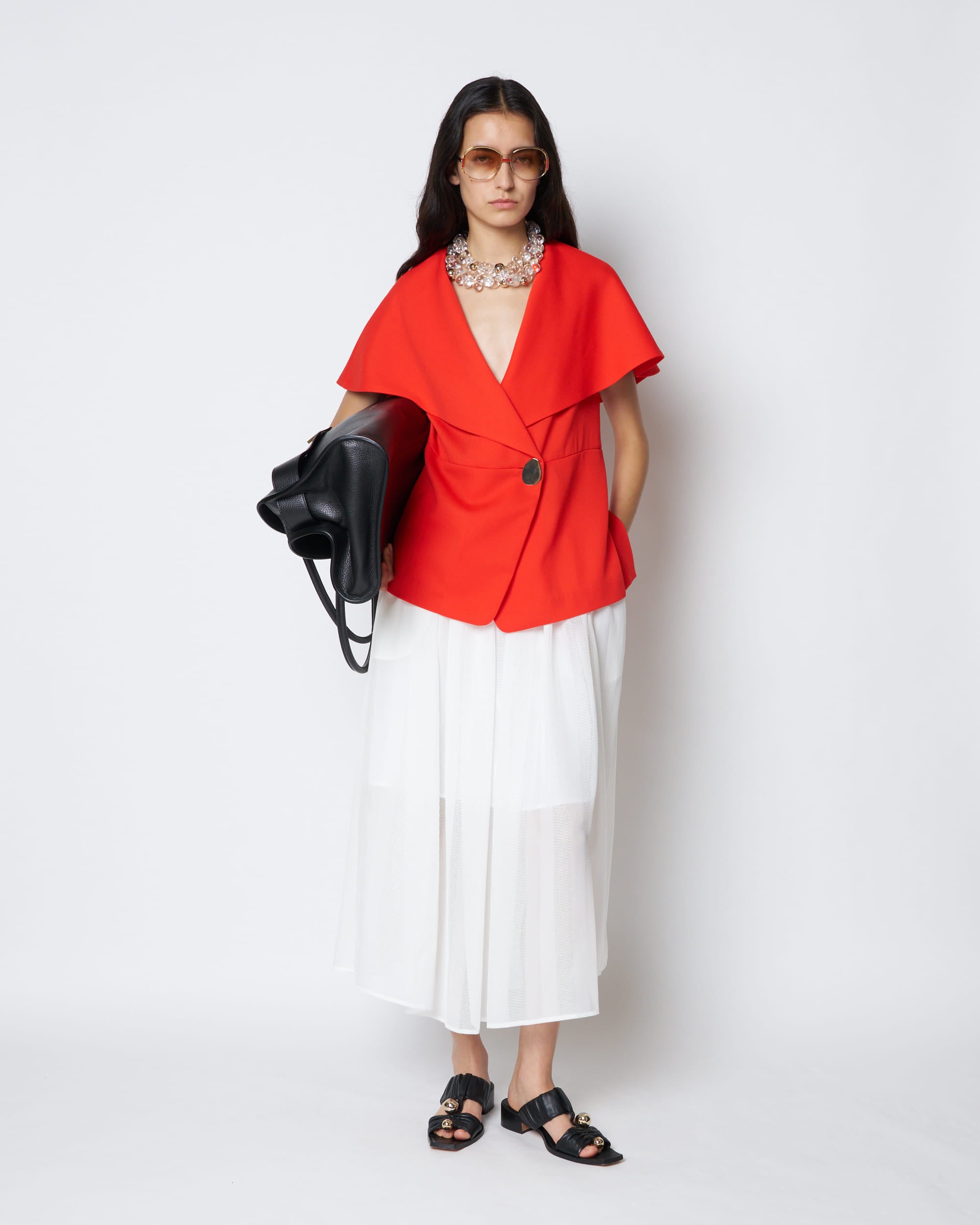 【PRE ORDER】POLA - CAPE COLLAR JACKET