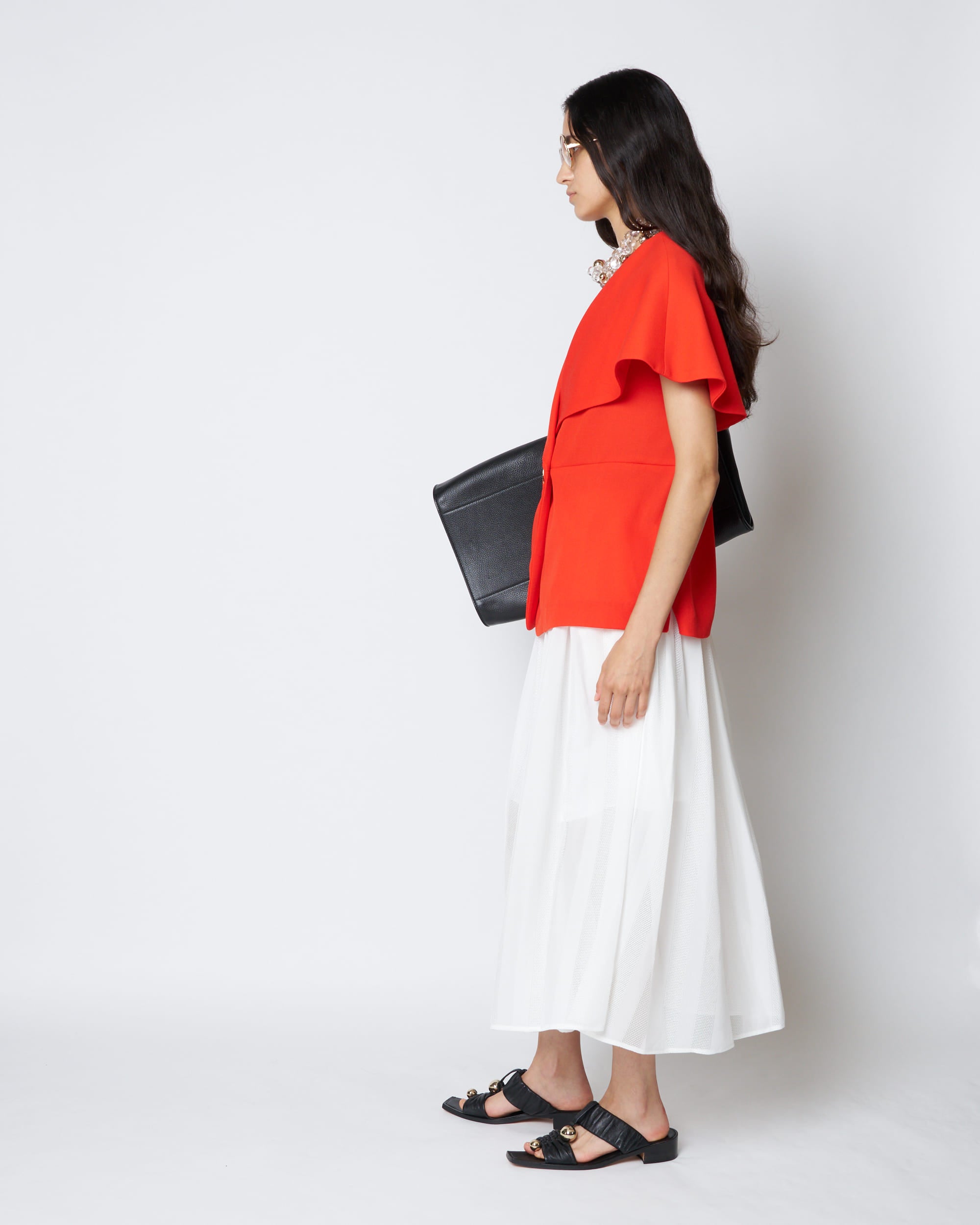 【PRE ORDER】POLA - CAPE COLLAR JACKET