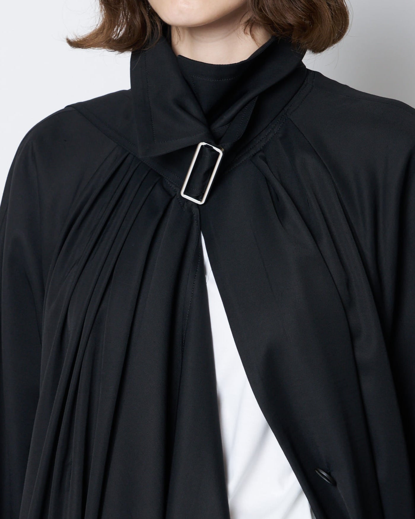 【PRE ORDER】PELAGIA - FRONT GATHER BUCKLE COAT