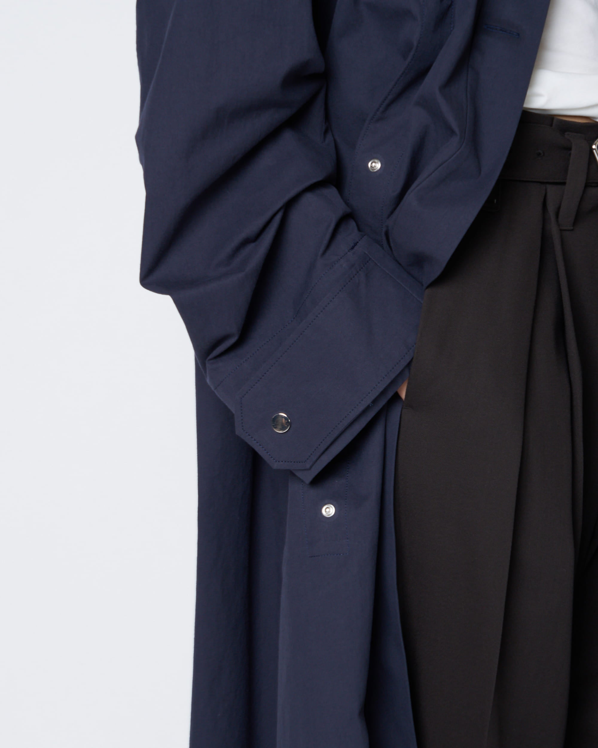 【PRE ORDER】PRIMAVERA - COTTON STAND COLLAR SPRING COAT