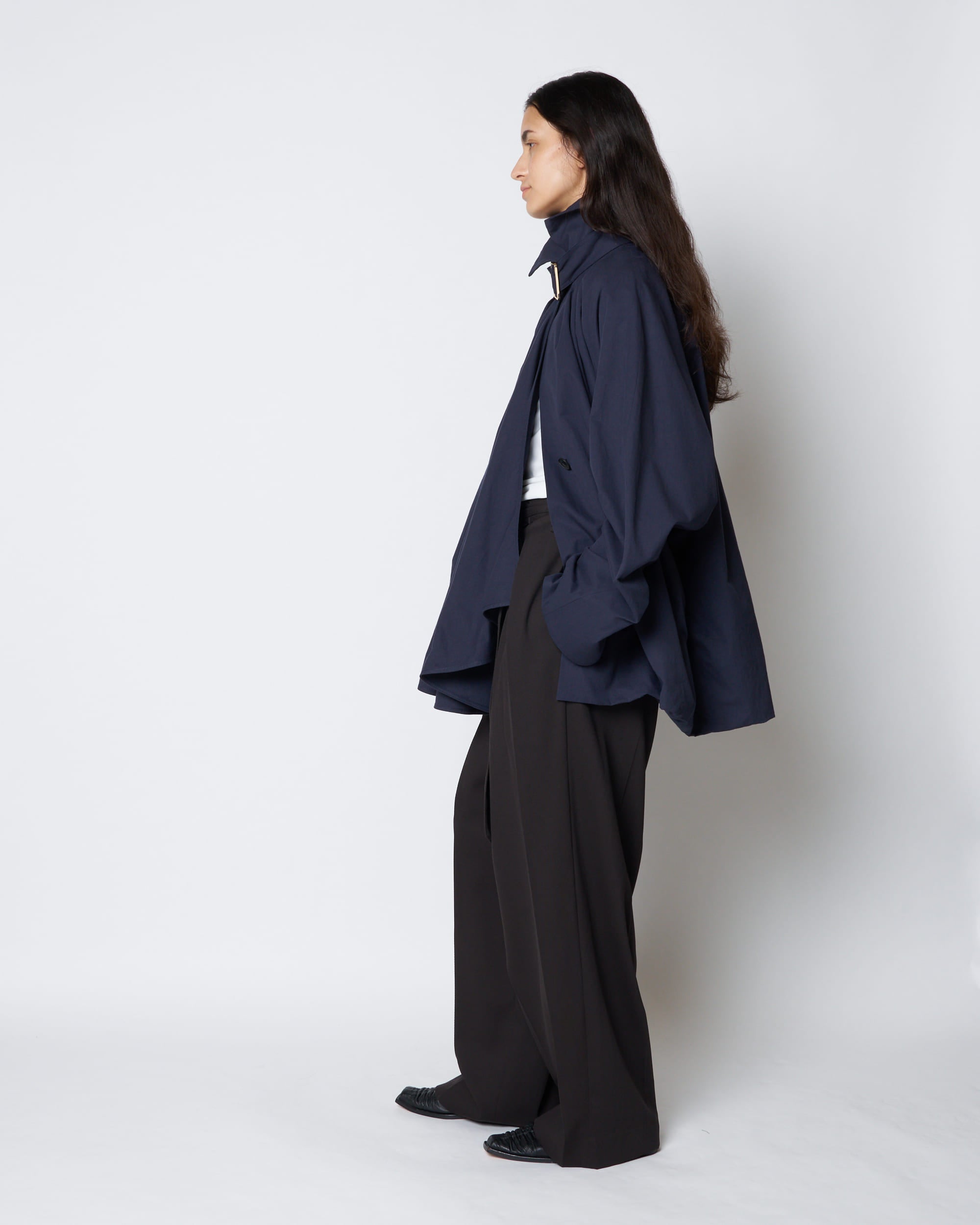 【PRE ORDER】PAVLA - FRONT GATHER BUCKLE JACKET