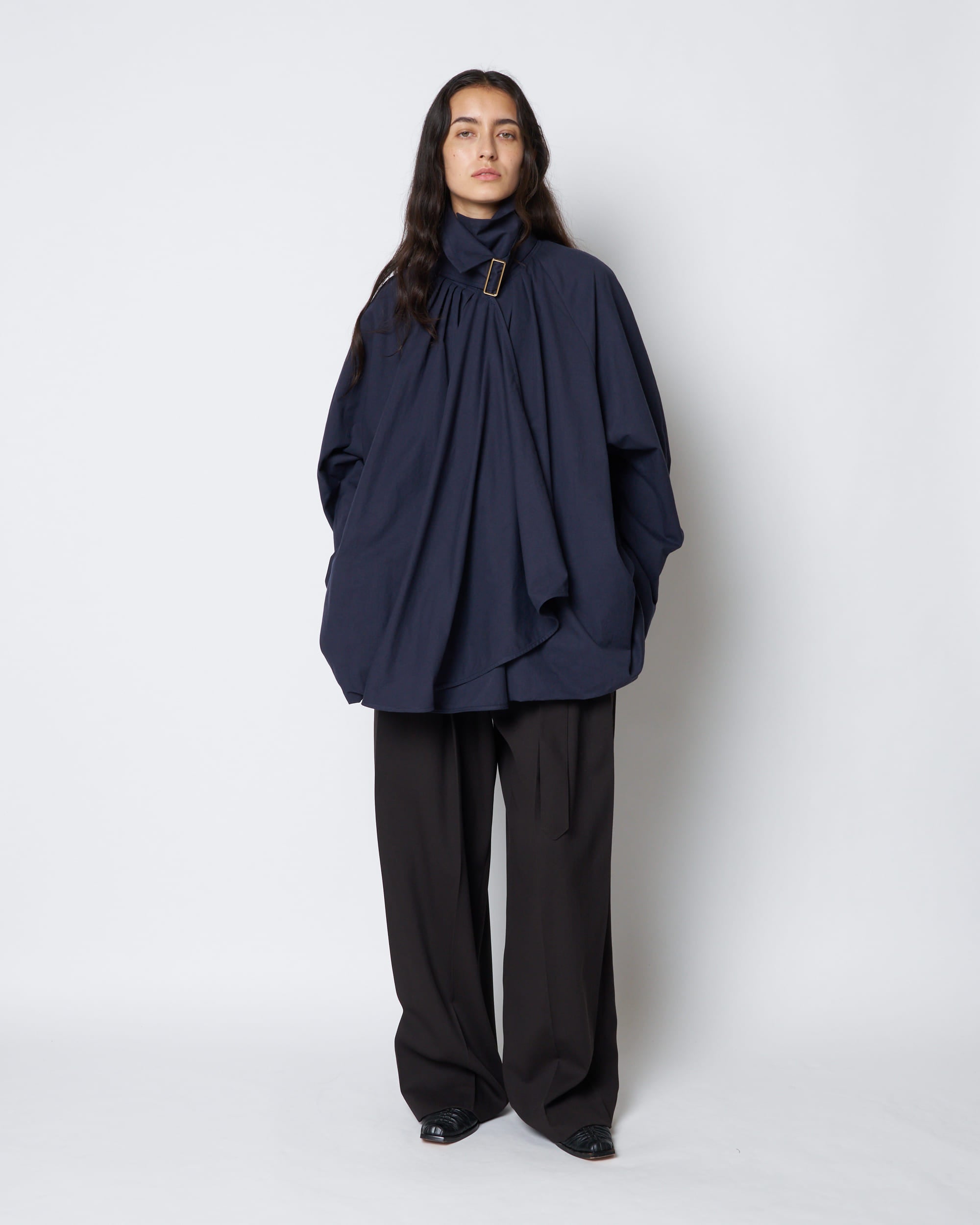 【PRE ORDER】PAVLA - FRONT GATHER BUCKLE JACKET