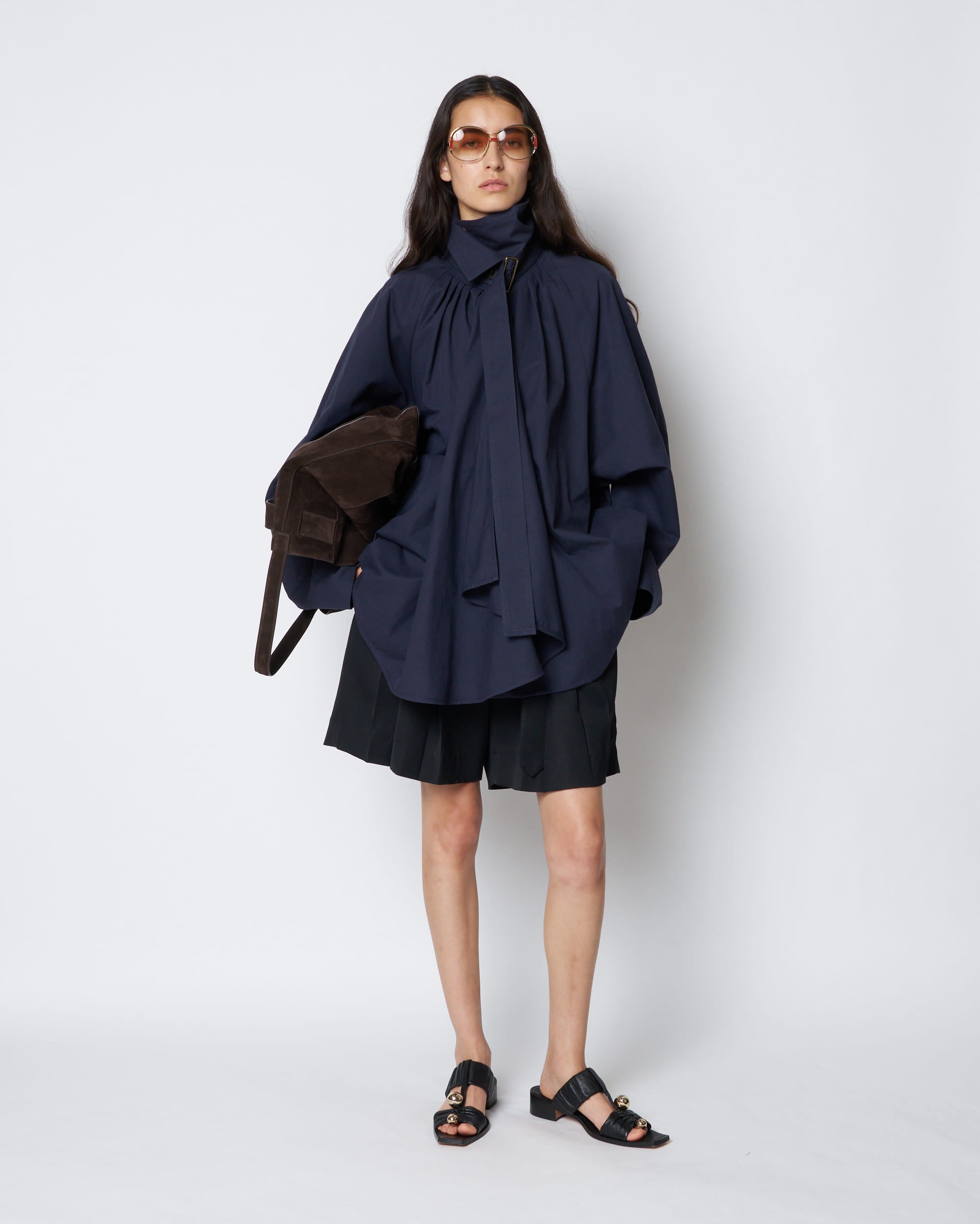 【PRE ORDER】PAVLA - FRONT GATHER BUCKLE JACKET