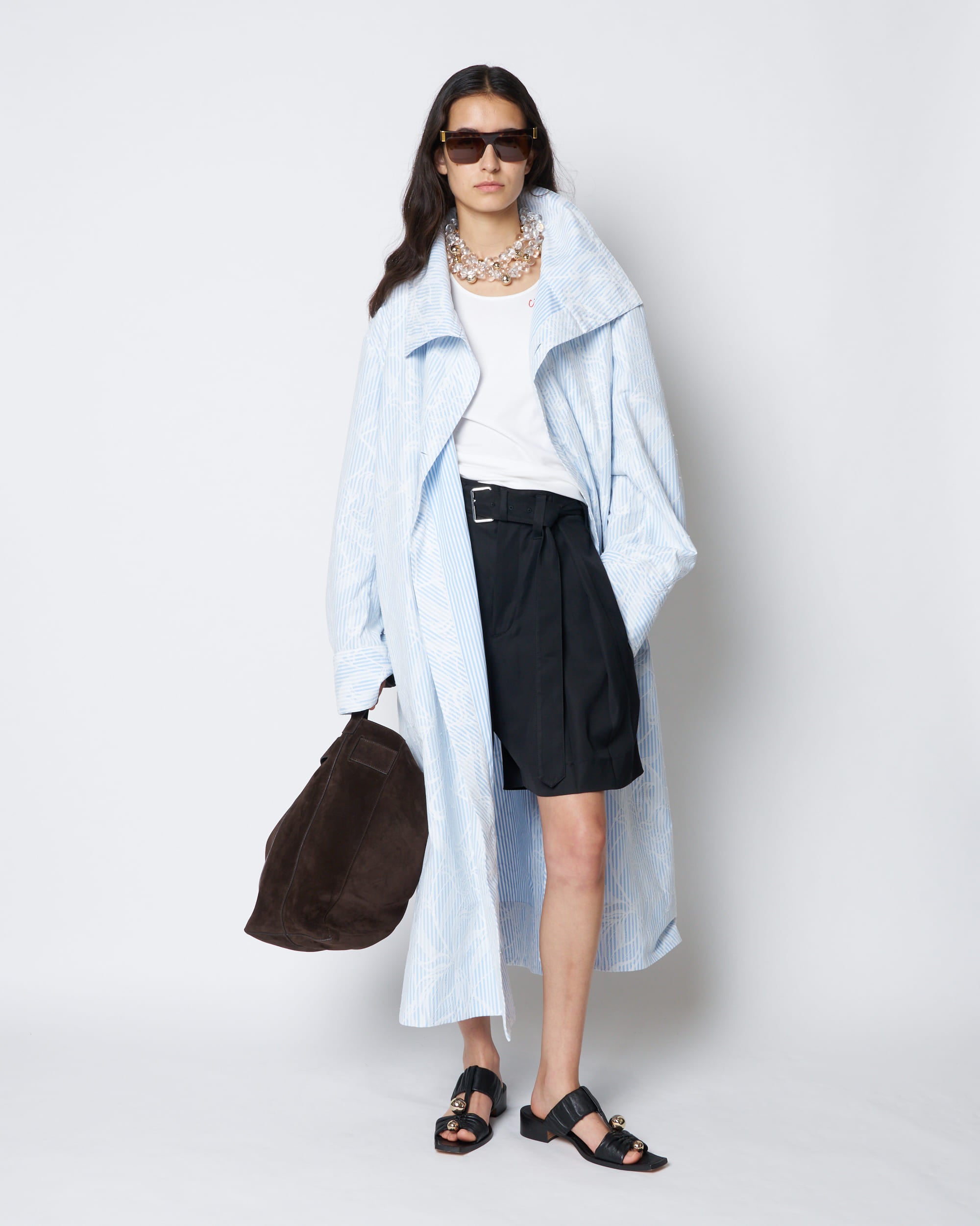 【PRE ORDER】PAUL - SUMMER WOOL BELTED SHORT PANTS