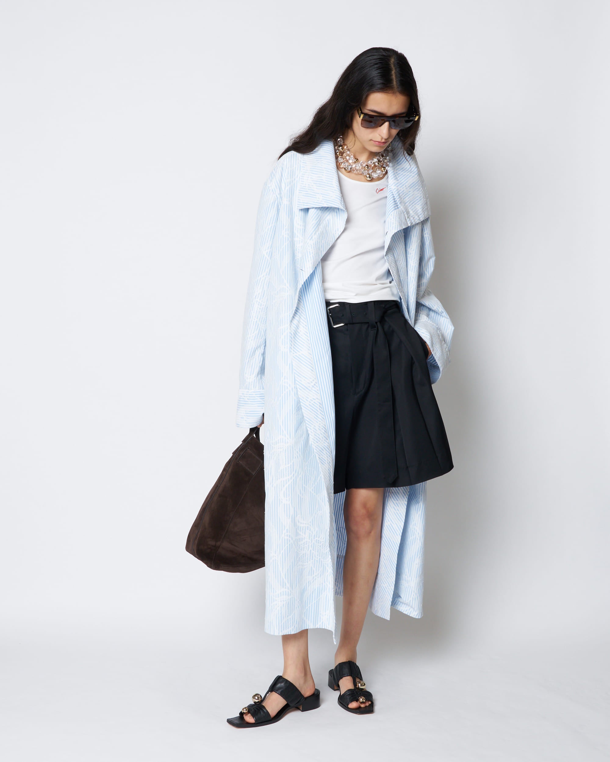 【PRE ORDER】PAUL - SUMMER WOOL BELTED SHORT PANTS