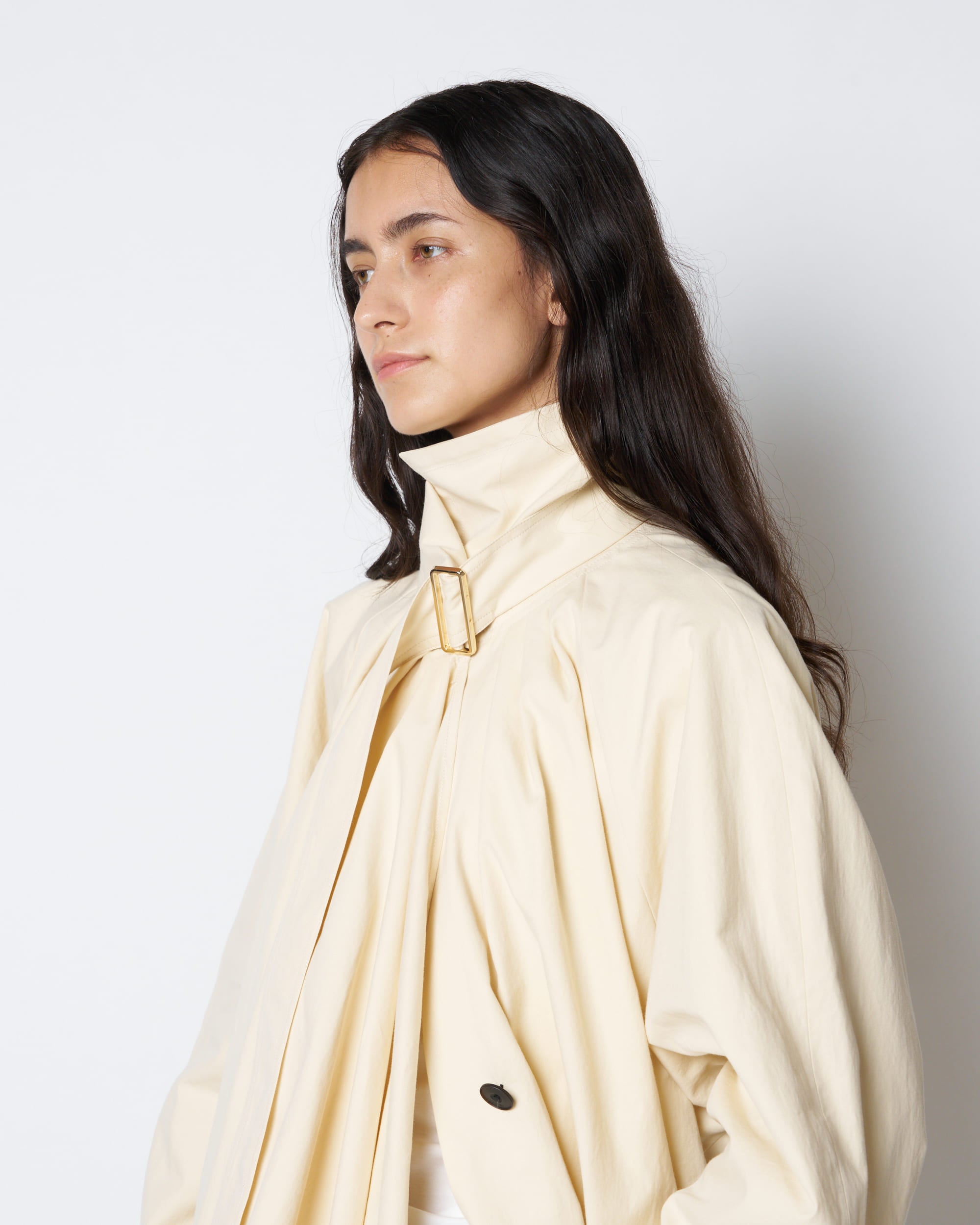 【PRE ORDER】PAVLA - FRONT GATHER BUCKLE JACKET