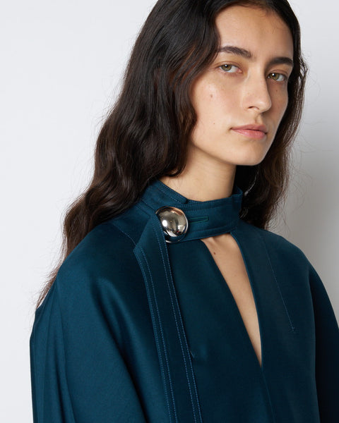 ELIANA - ROUND SHAPED SILK WOOL VOLUME DRESS
