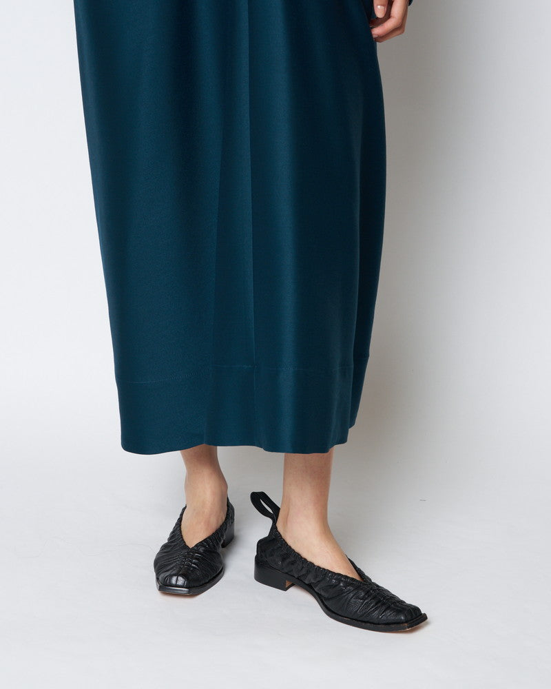 ELIANA - ROUND SHAPED SILK WOOL VOLUME DRESS