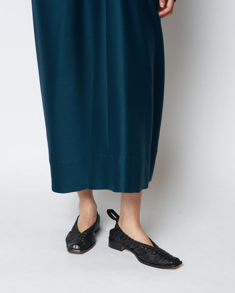 ELIANA - ROUND SHAPED SILK WOOL VOLUME DRESS