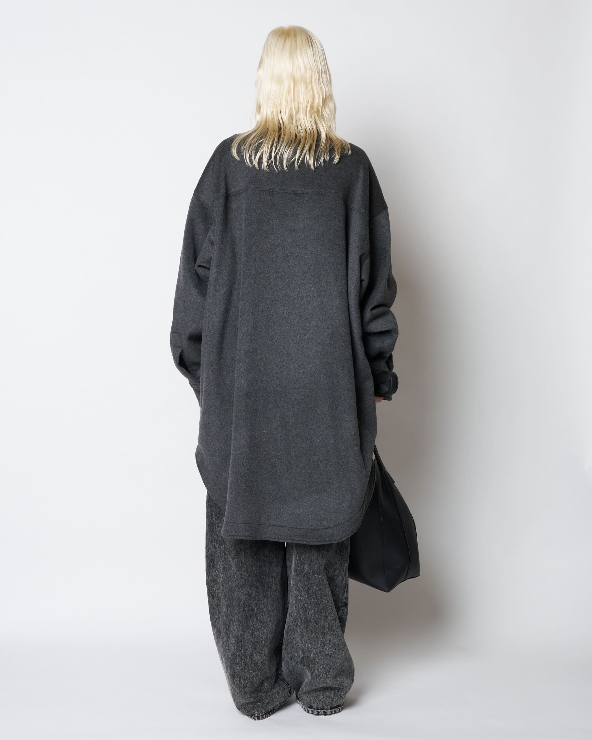 MARIA - WOOL OVERSIZE SHIRT JACKET