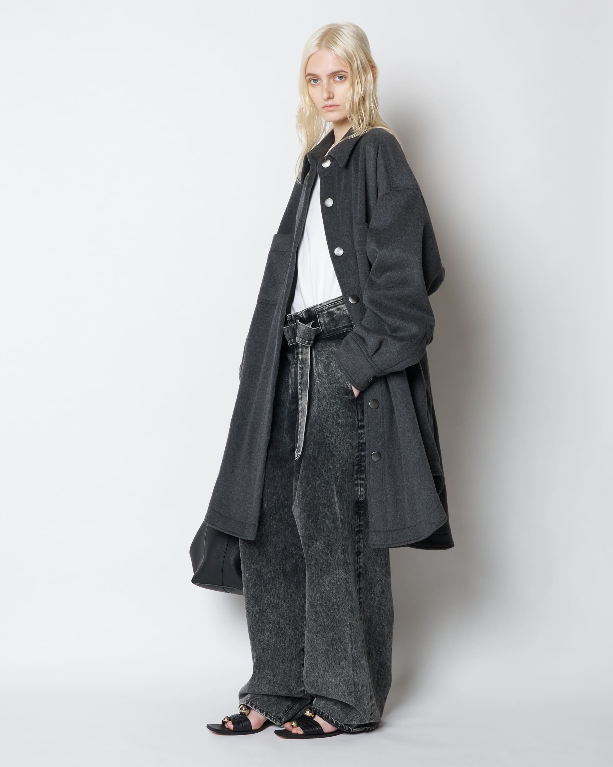 MARIA - WOOL OVERSIZE SHIRT JACKET