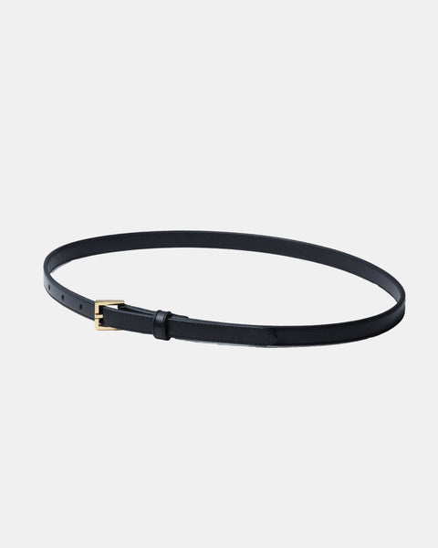 ESSENTIAL BELT - SQUARE BUCKLE LEATHER BELT